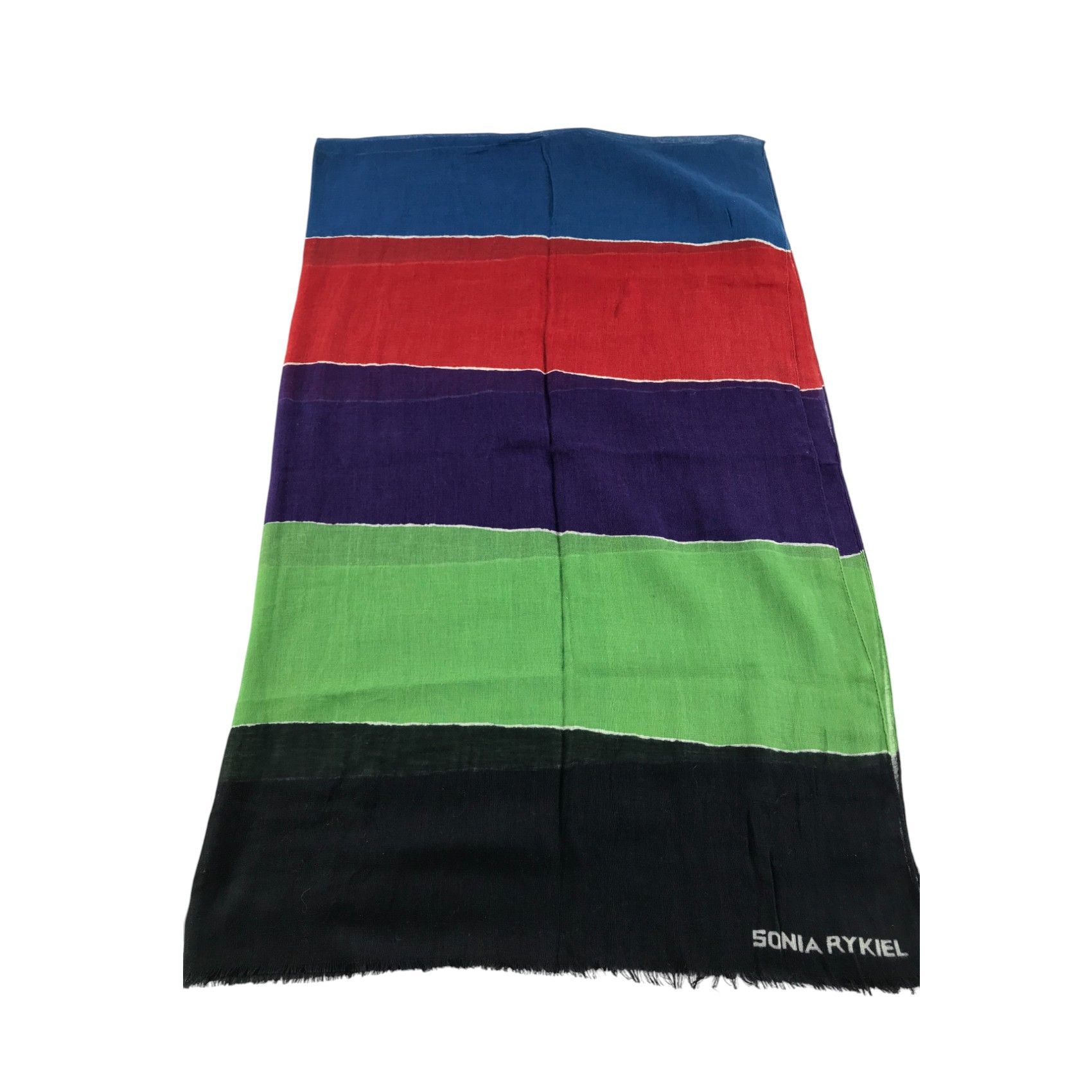 Vintage Sonia Rykiel Scarf / Muffler / Neckwear - WW2390 Size ONE SIZE - 2 Thumbnail
