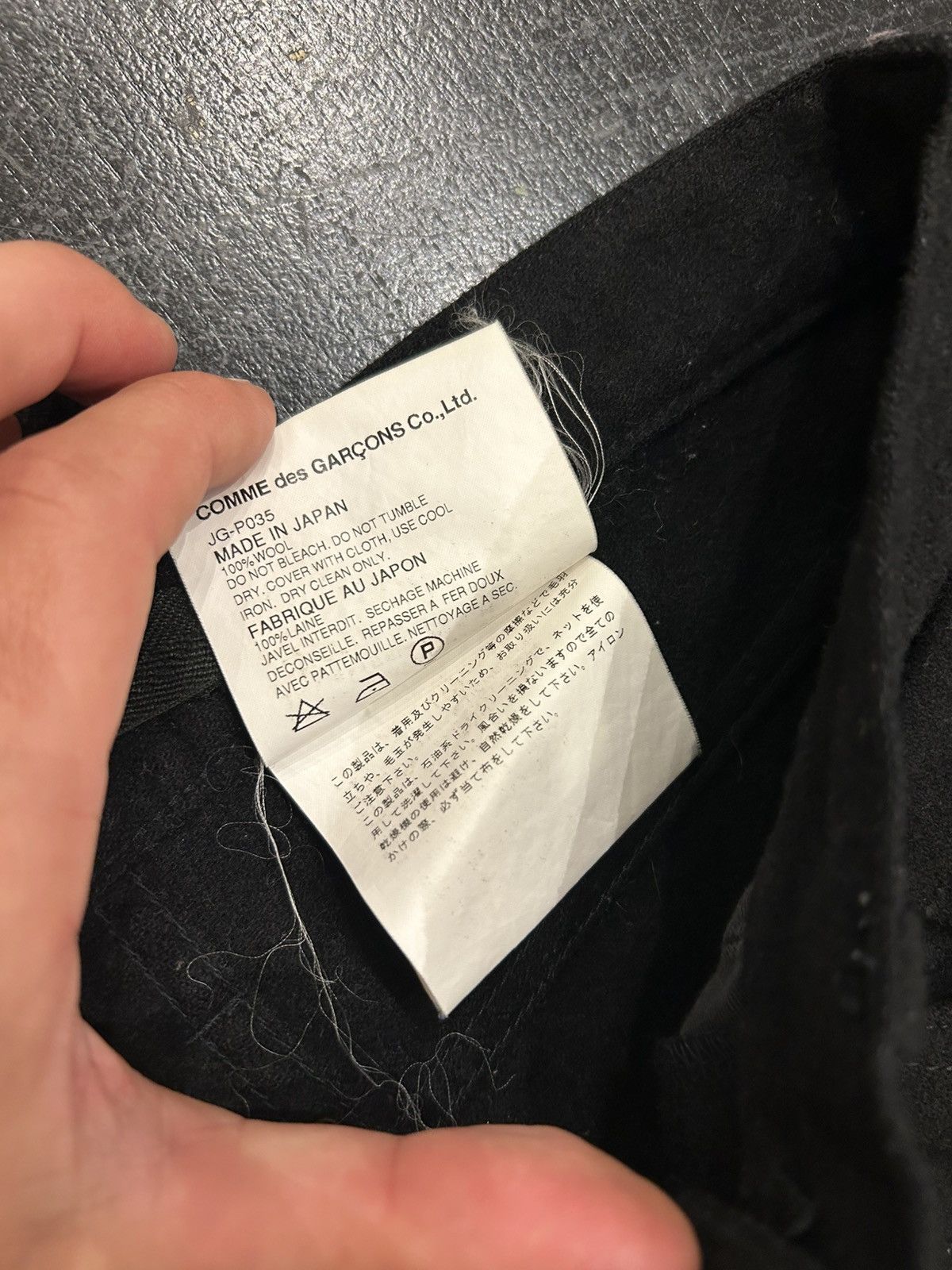 Junya Watanabe Junya Watanabe CDG Wool Pants Size US 30 / EU 46 - 4 Thumbnail