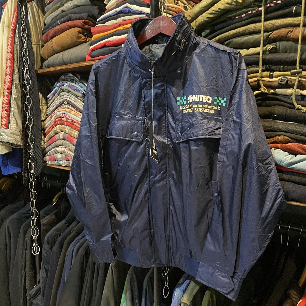 Nissan × Vintage Nissan Motorsport International Hi Teq Racing Jacket JDM Size US L / EU 52-54 / 3 - 2 Thumbnail