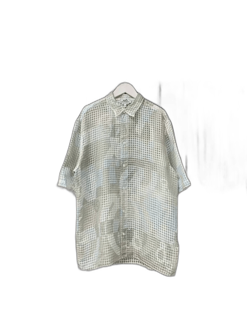Hermes hermes short sleeve shirt in new condition Size US M / EU 48-50 / 2 - 1 Thumbnail