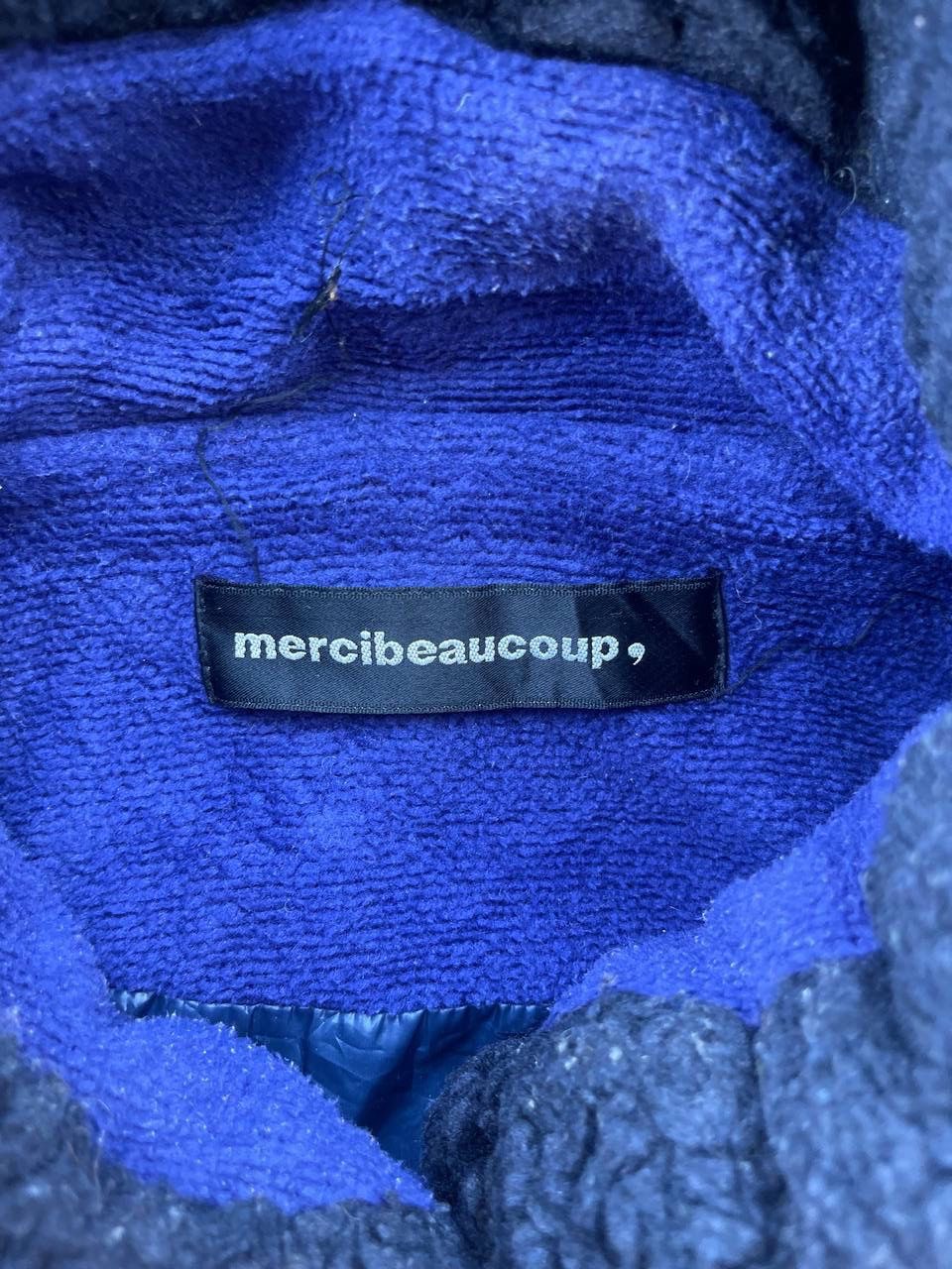 Designer × Issey Miyake × mercibeaucoup MERCIBEAUCOUP ISSEY MIYAKE FLEECE HOODED JACKET Size M / US 6-8 / IT 42-44 - 3 Thumbnail