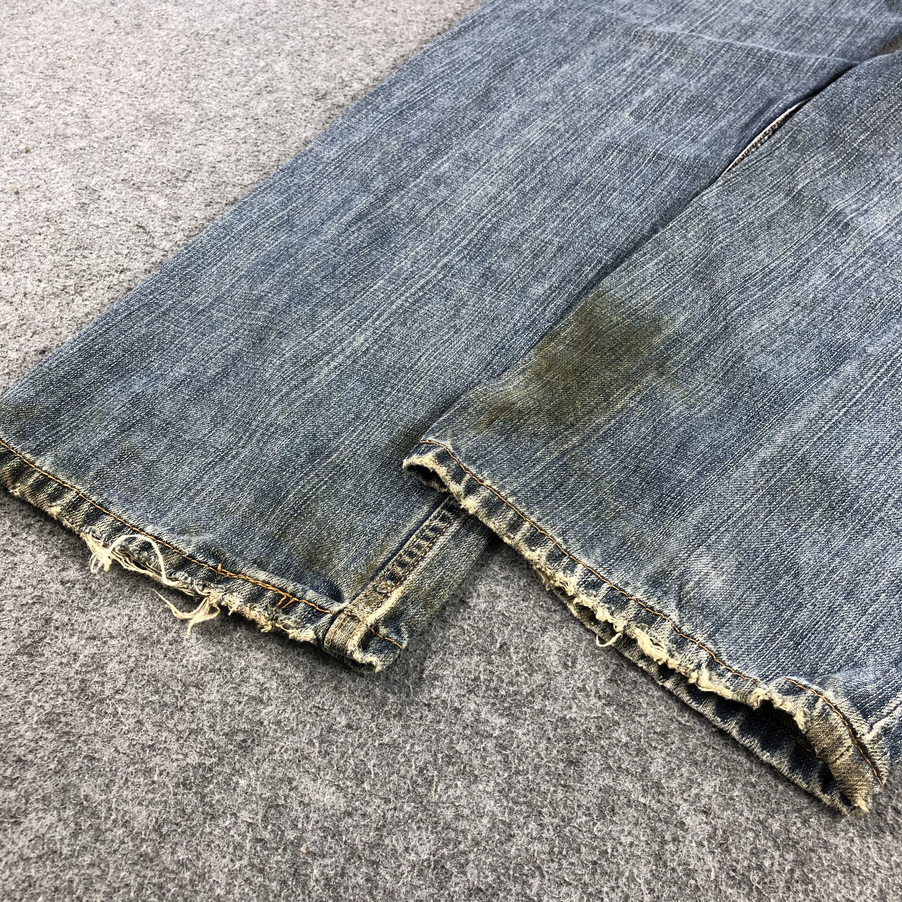 Levi's × Vintage Vintage Distress Levis 559 Jeans-JM1324 Size US 35 - 5 Thumbnail