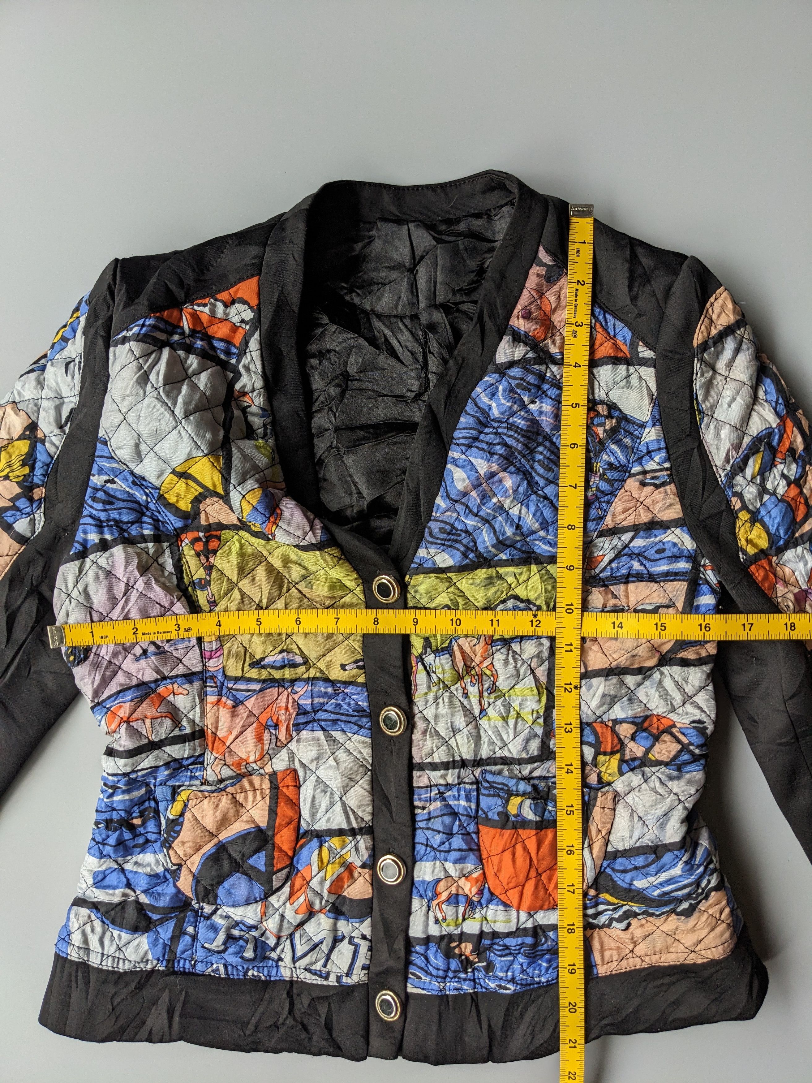Japanese Brand Designer AOP silk jacket Size S / US 4 / IT 40 - 6 Thumbnail