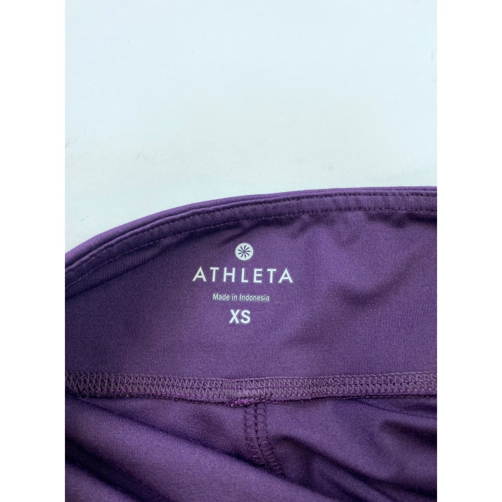 Athleta Athleta Skirt Womens XS Purple Twist It Mini EUC Size 26" / US 2 / IT 38 - 3 Thumbnail