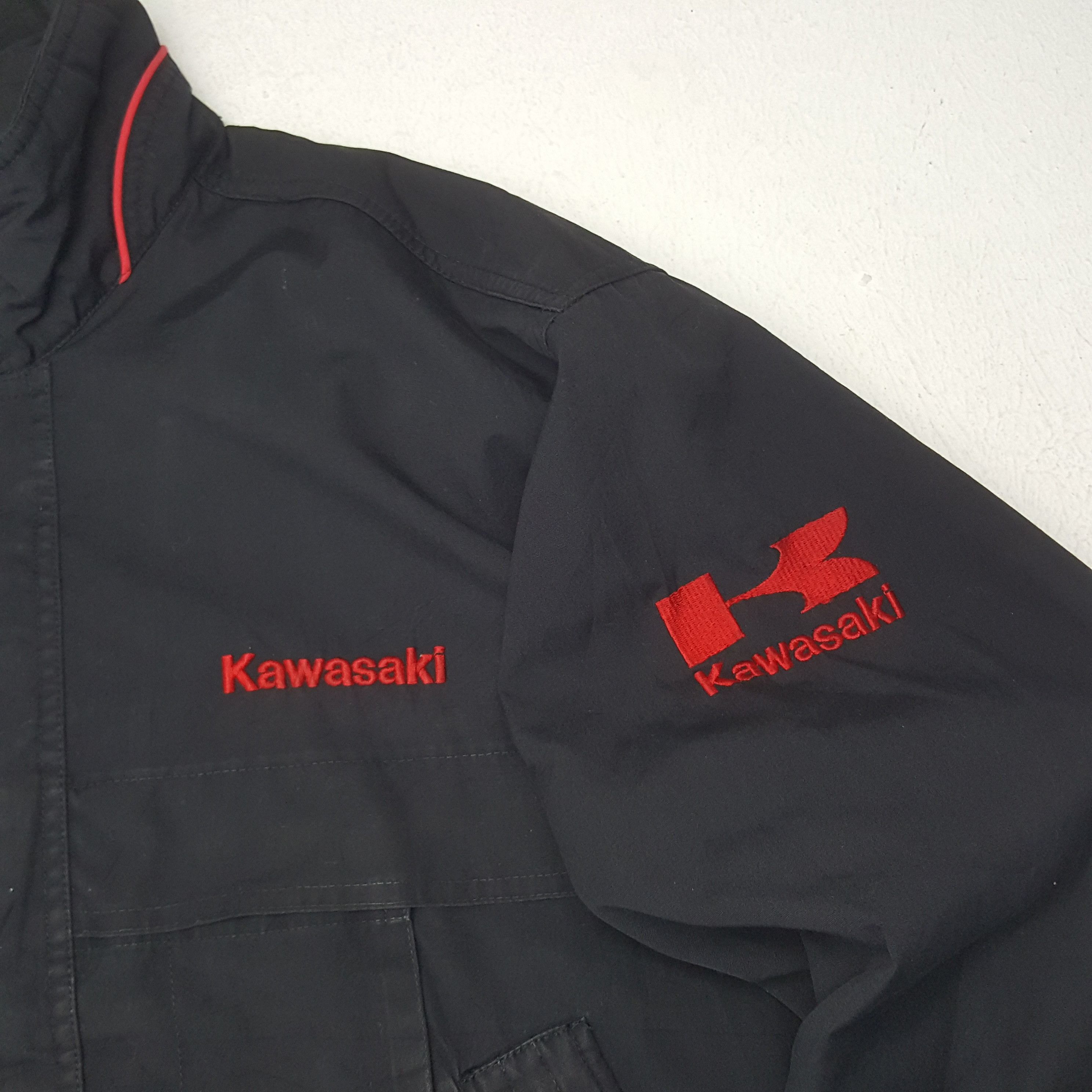 Sports Specialties × Vintage Vintage Kawasaki Racing Motorsport Jacket Size US L / EU 52-54 / 3 - 8 Thumbnail