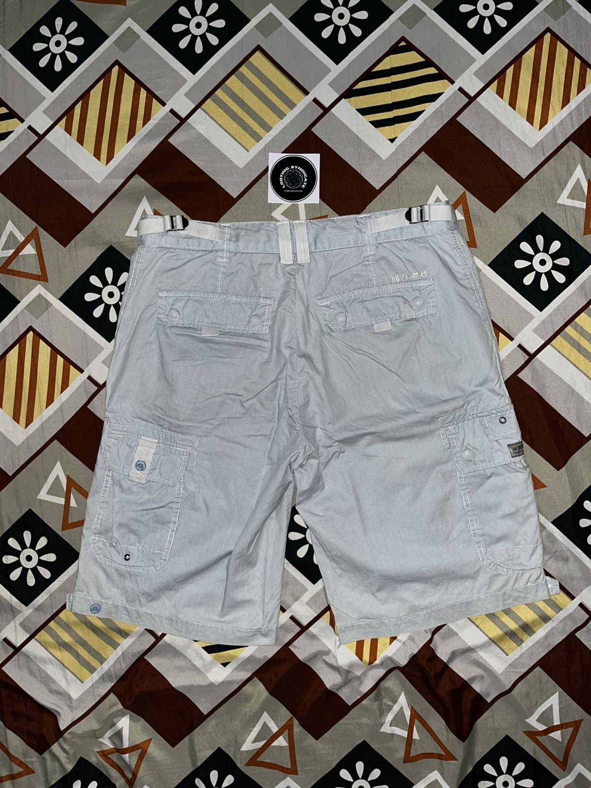 Japanese Brand × Vintage David+Goliath Cargo Short Pants Size US 34 / EU 50 - 2 Thumbnail