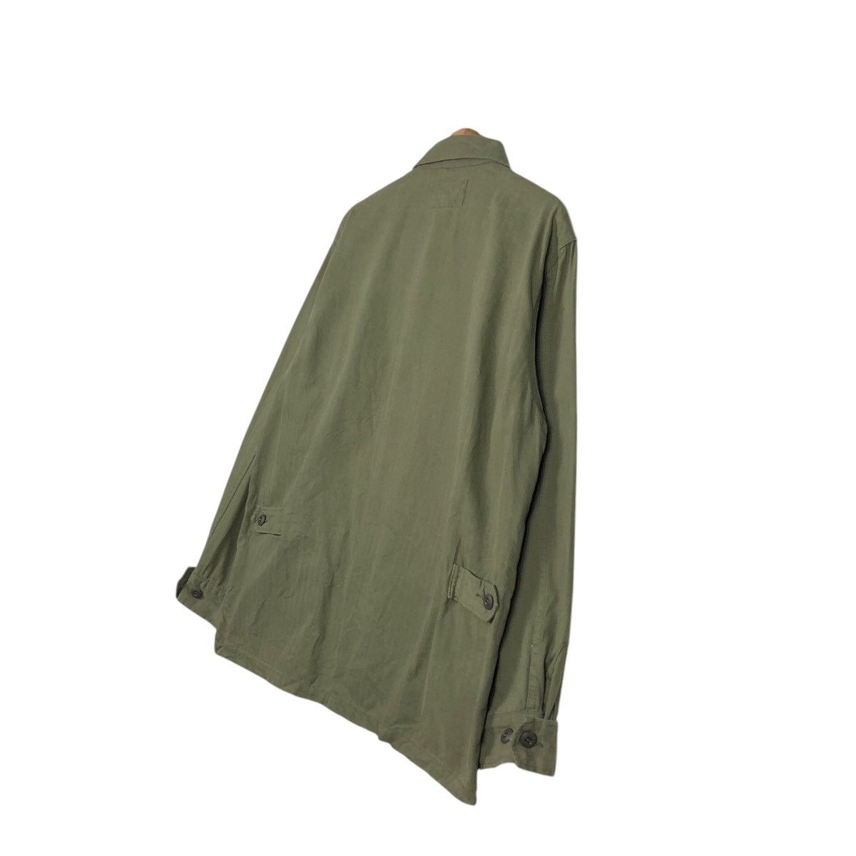 Other 📌Vintage Chore Worker Military Jacket Houston Multi Pockets Size US L / EU 52-54 / 3 - 11 Thumbnail