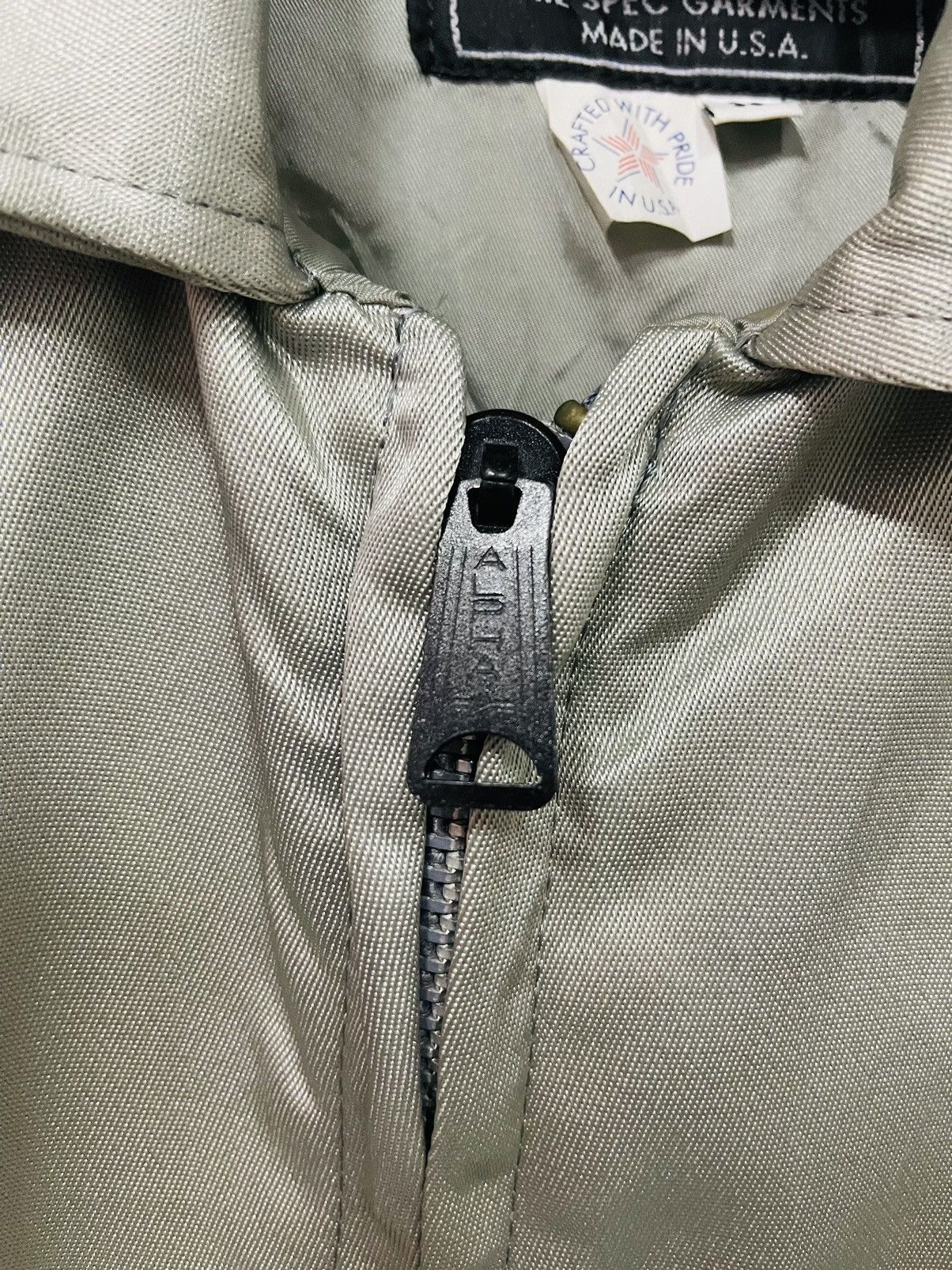 Alpha Industries × Vintage Alpha Industries Vintage Zipper Light Jacket Size US L / EU 52-54 / 3 - 5 Thumbnail