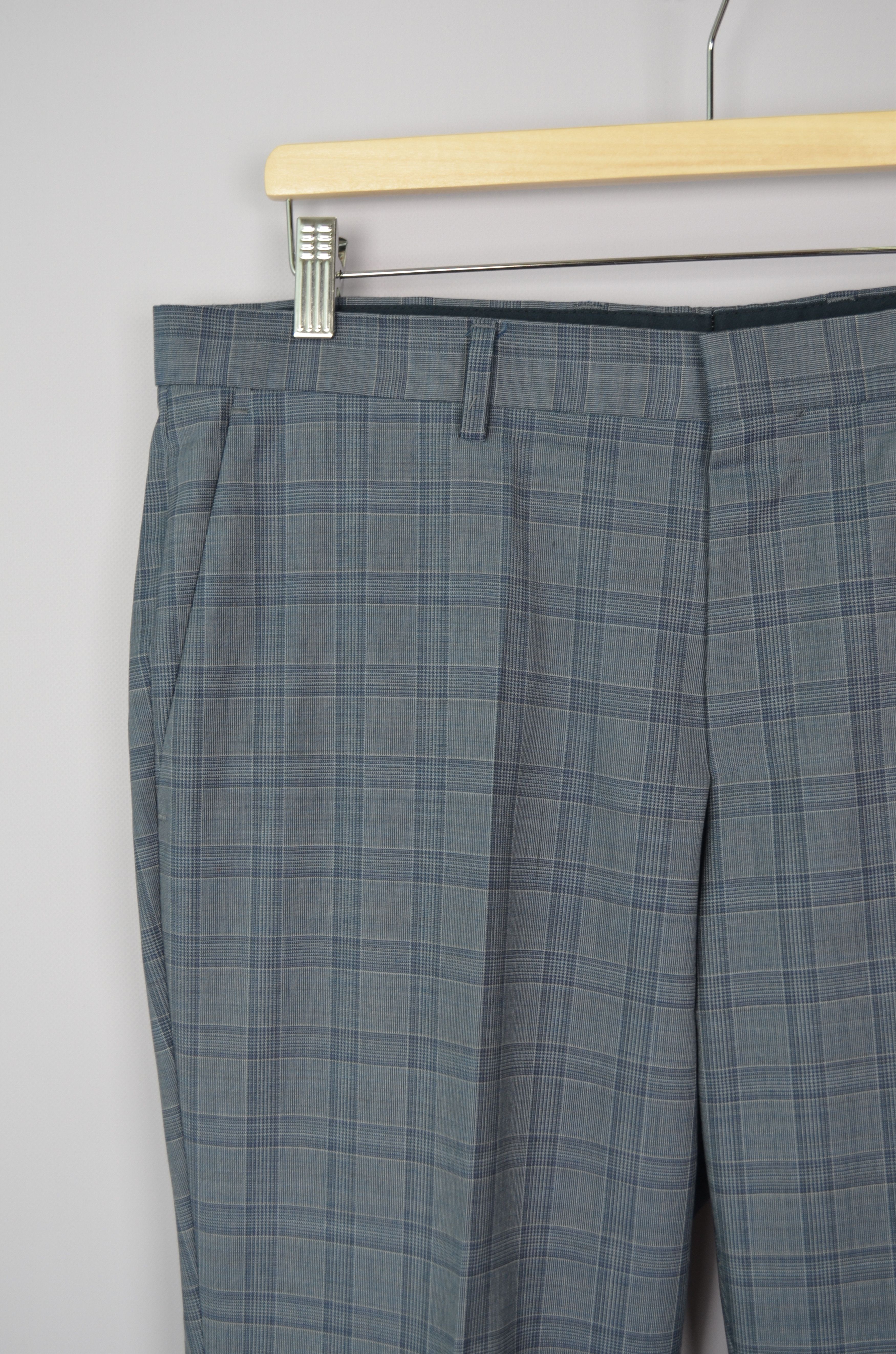 Hugo Boss Hugo Boss Check 100% Wool Pants Trousers Size 50 W32 L30 Size US 32 / EU 48 - 3 Thumbnail