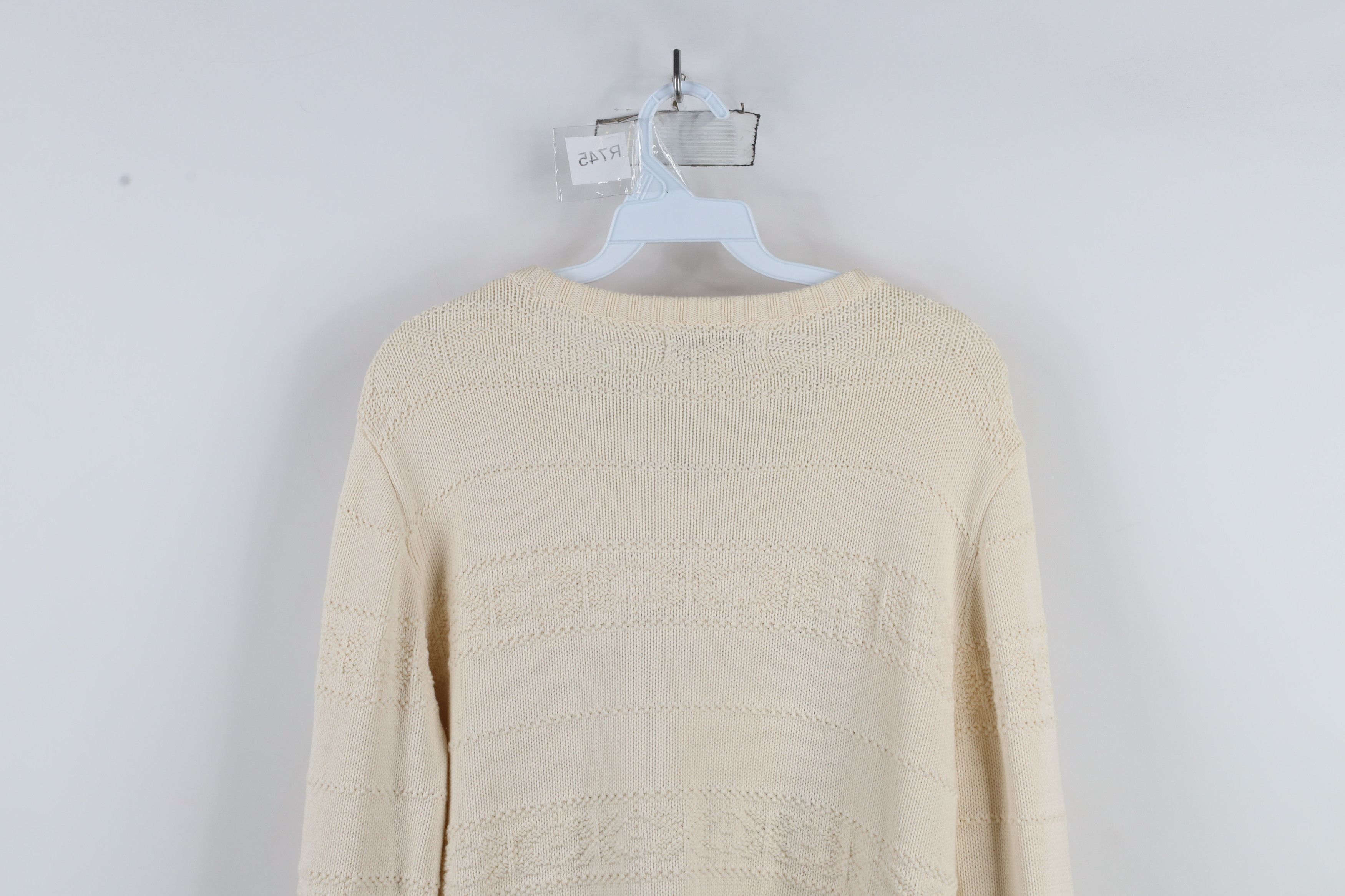 Cabelas × Vintage Vintage 90s Cabelas Mistletoe Deer Buck Knit Sweater Size M / US 6-8 / IT 42-44 - 11 Thumbnail