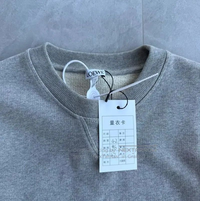 Loewe Loewe Gray Women's Sweatshirt . Size S / US 4 / IT 40 - 3 Thumbnail