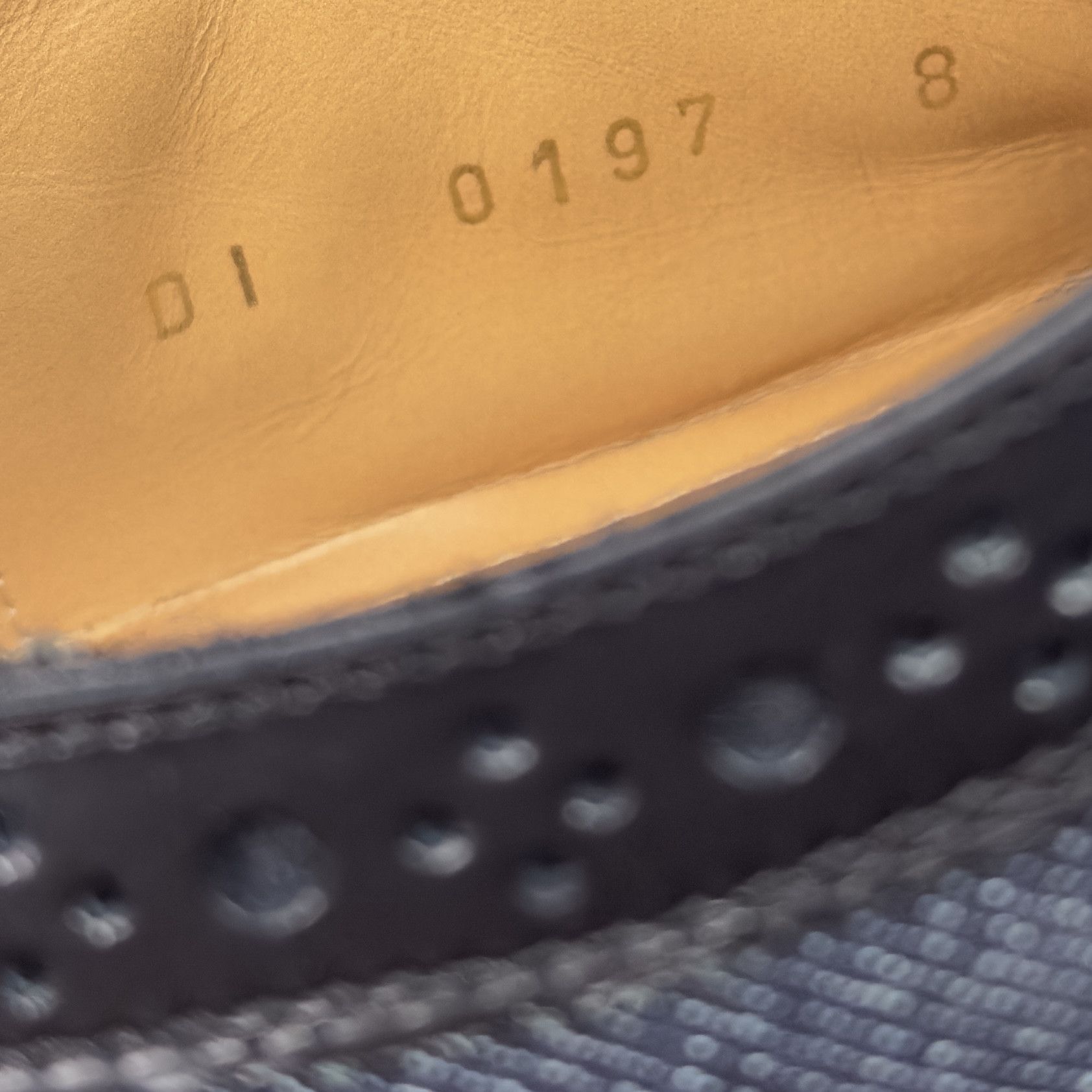 Louis Vuitton Louis Vuitton Voltaire Wingtip Derby Denim Leather Size US 9 / EU 42 - 3 Thumbnail