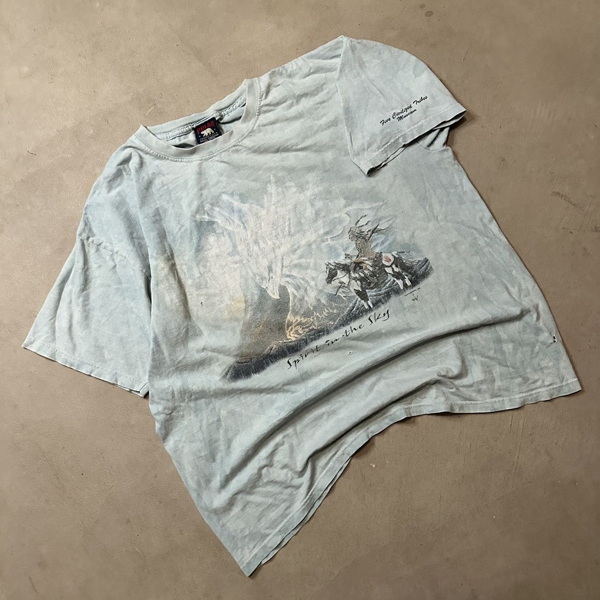 Vintage Vintage 90s Native American Indian Spirit in the Sky Shirt Size US XL / EU 56 / 4 - 1 Thumbnail