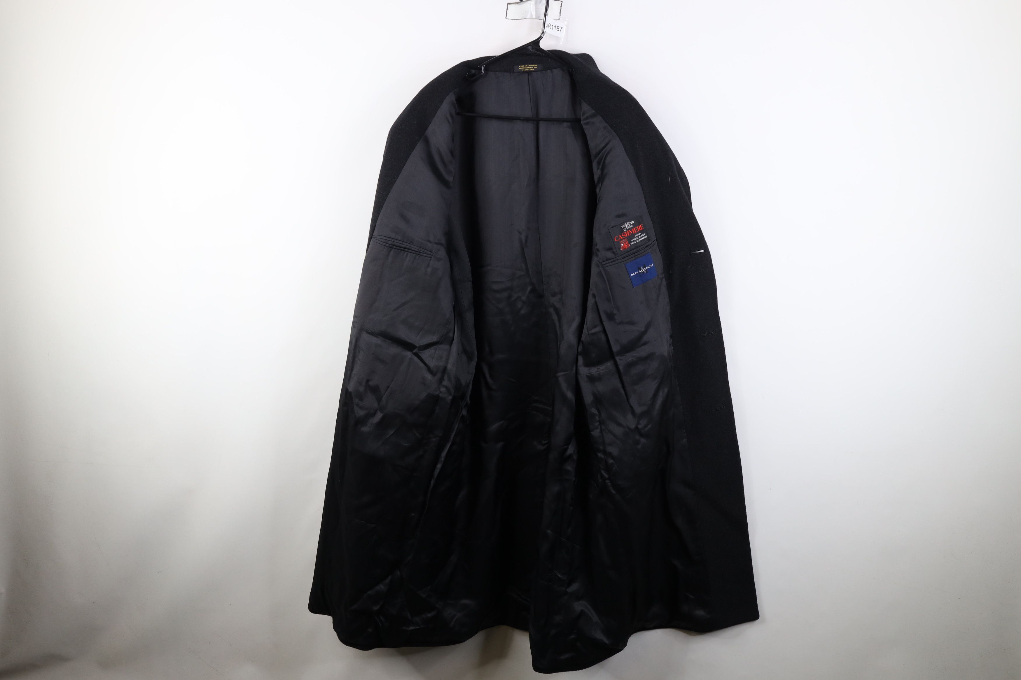 Vintage Vintage 90s Streetwear Overcoat Jacket Charcoal Gray Size US XXL / EU 58 / 5 - 10 Thumbnail