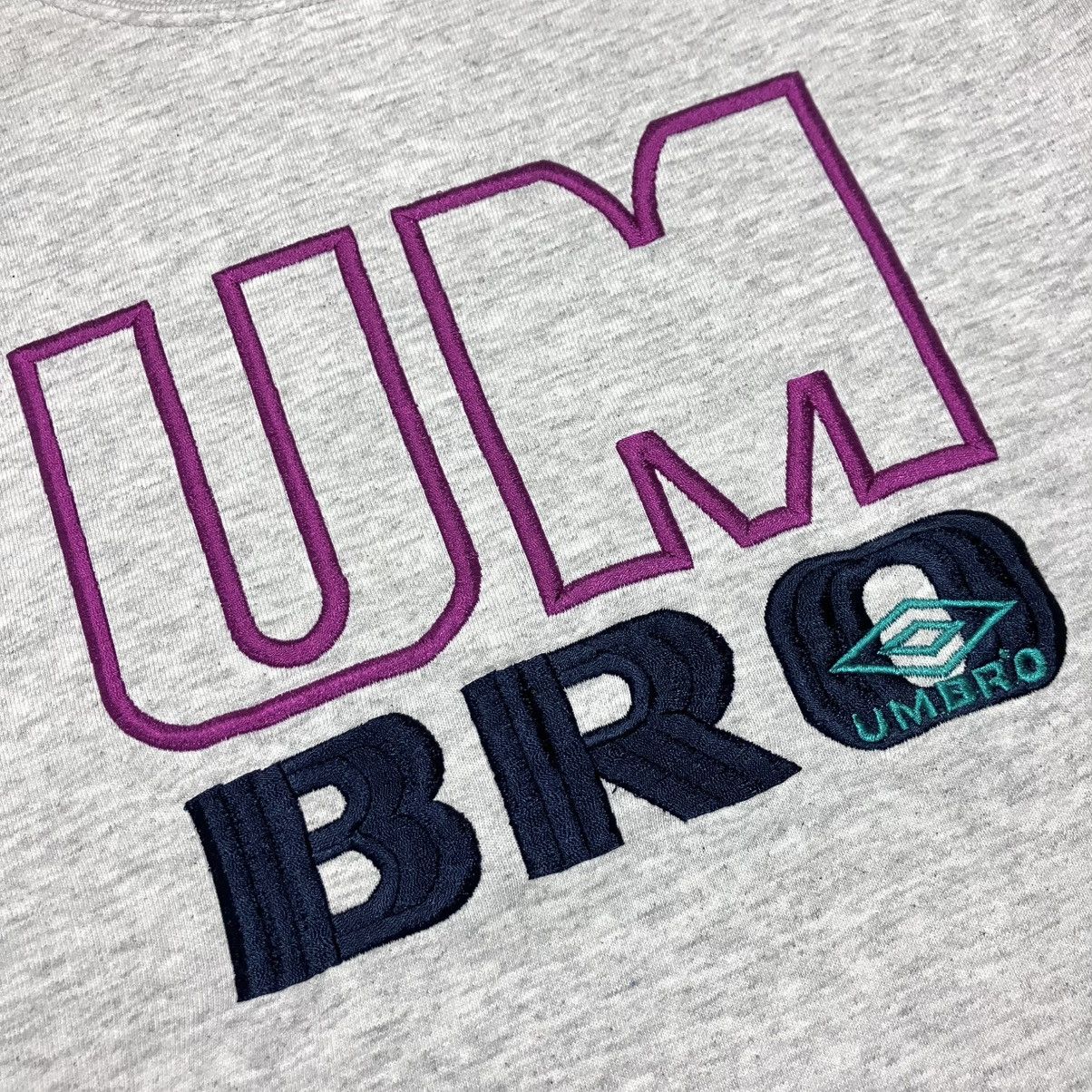 Umbro Vintage 90s UMBRO Embroidered Logo Baggy Fit Sweatshirt Size US XL / EU 56 / 4 - 4 Thumbnail