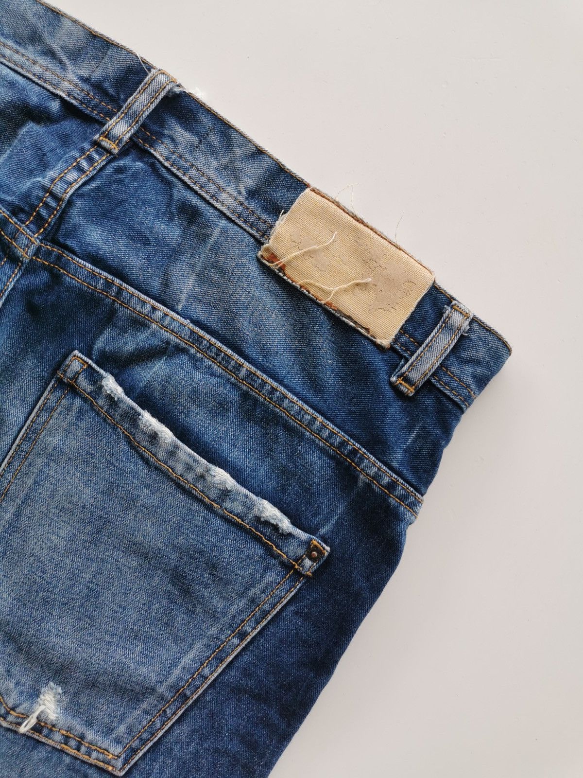 Zara Zara Distressed Denim Size US 34 / EU 50 - 6 Thumbnail