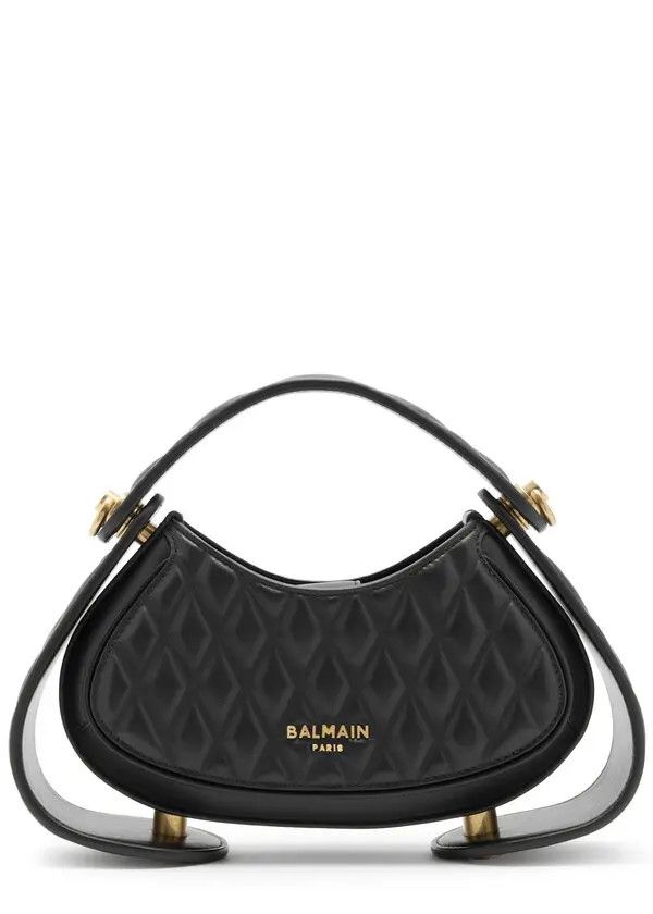 Balmain o1s1wg111225 Size:OS/Jolie Madame Shoulder Bag in Black Size ONE SIZE - 1 Thumbnail