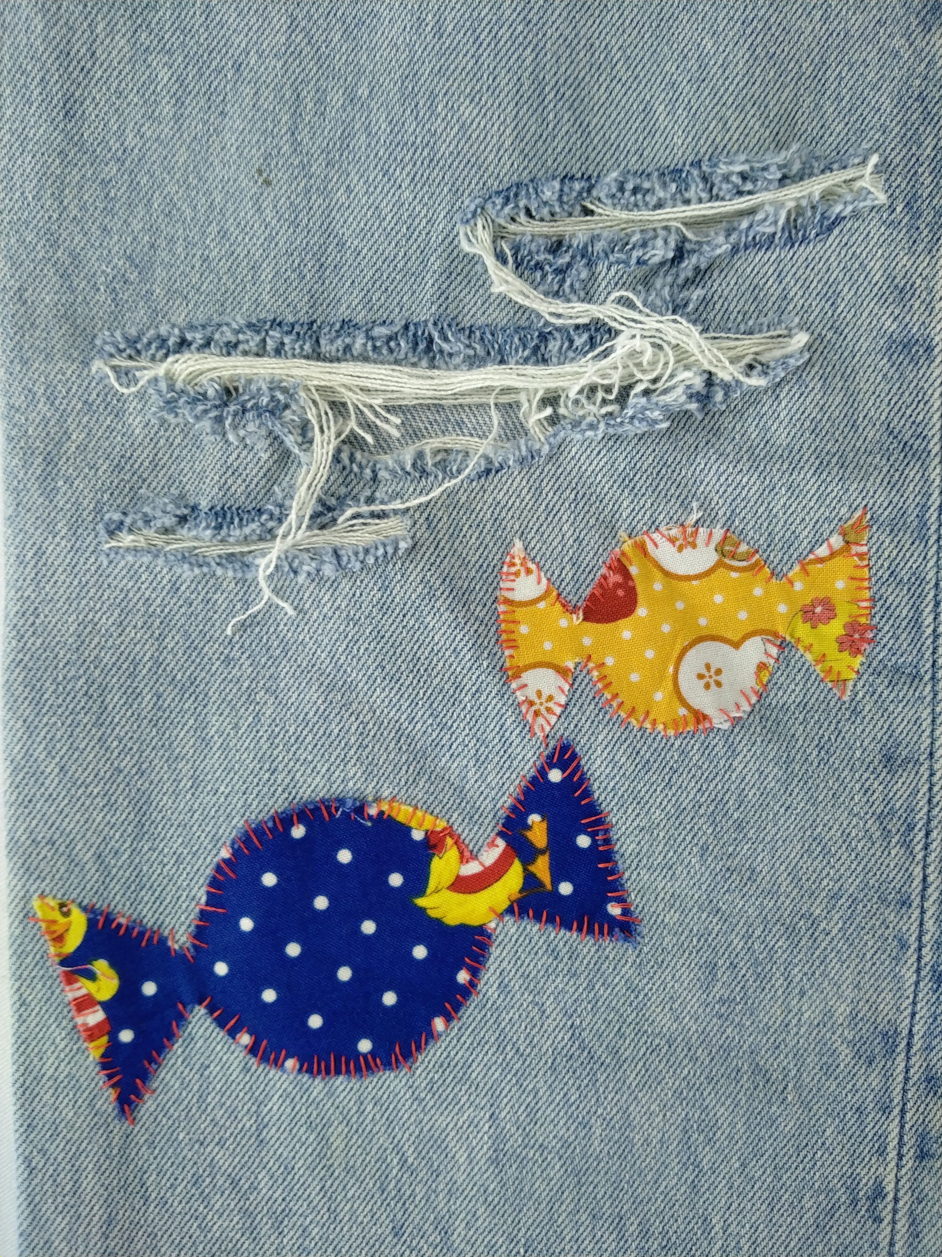 Levi's Light Wash Vintage Levi's 501 Patchwork USA Denim -JN509 Size US 31 - 11 Thumbnail