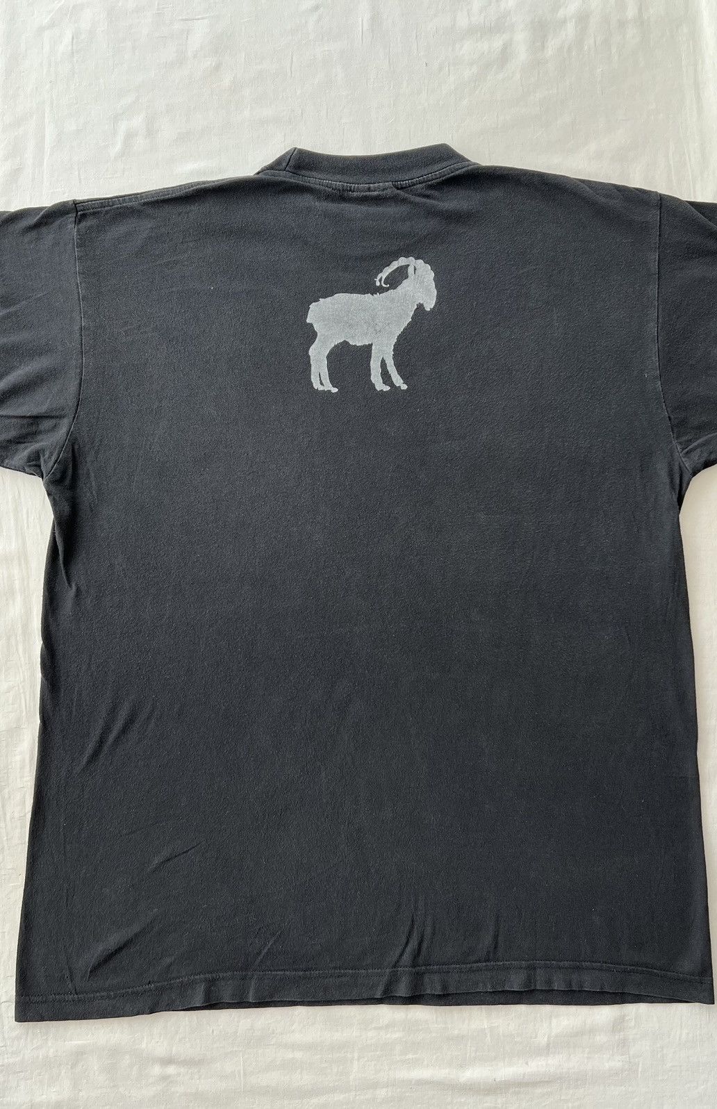 Band Tees Vintage 2001 Slipknot Iowa Goat Rock Band Black T-shirt Size US L / EU 52-54 / 3 - 15 Thumbnail