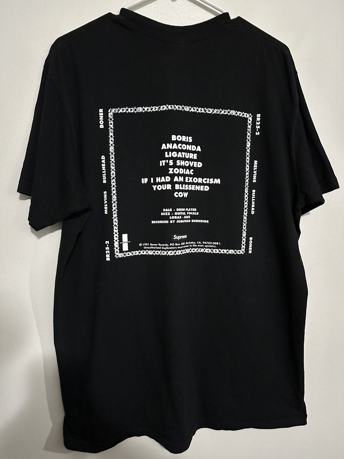Supreme Supreme Melvins Bullhead Tee Size US L / EU 52-54 / 3 - 3 Thumbnail