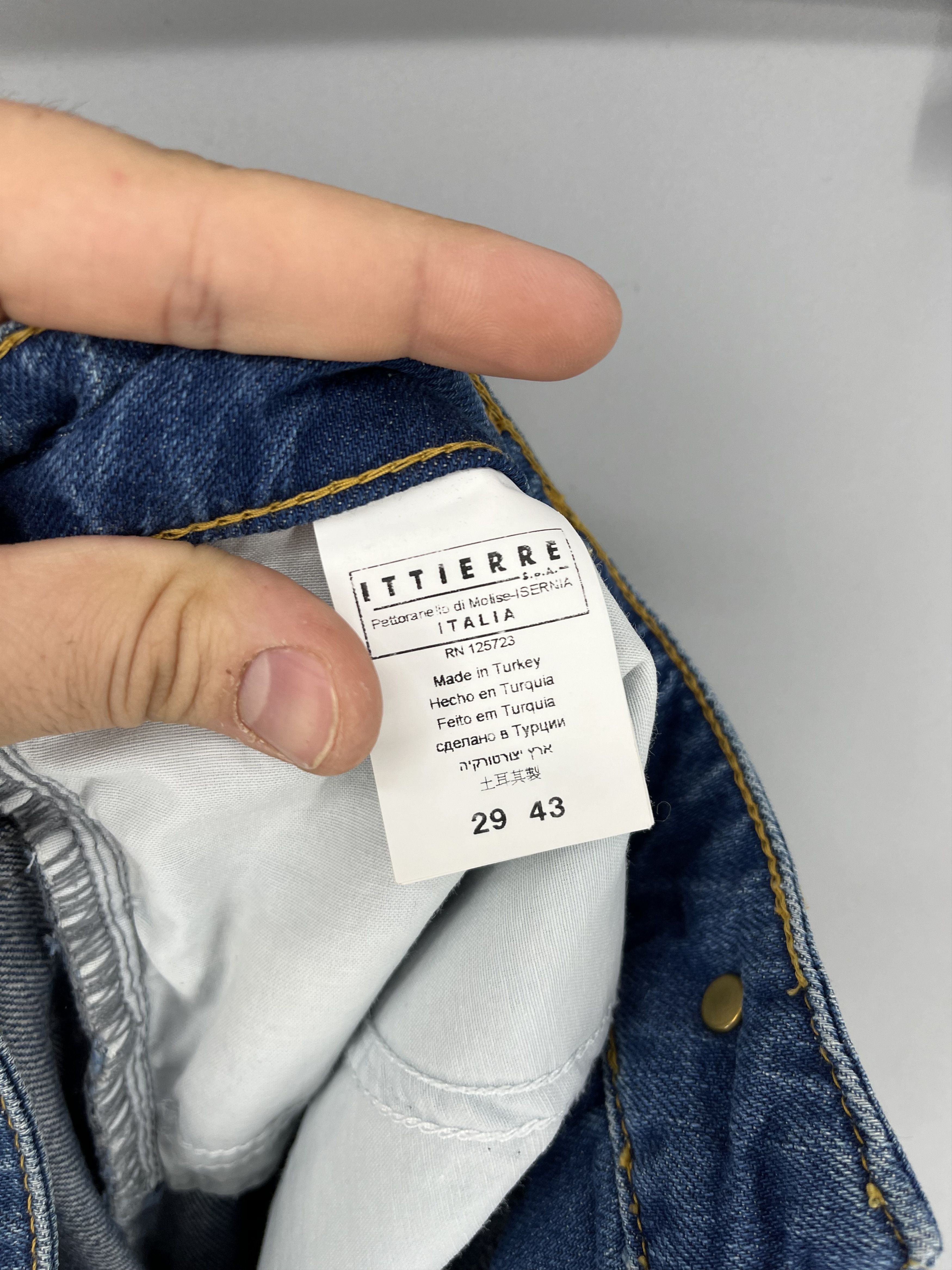 Just Cavalli Vintage JUST CAVALLI Luxury Retro Denim long jeans 29*43 Size US 29 - 11 Thumbnail