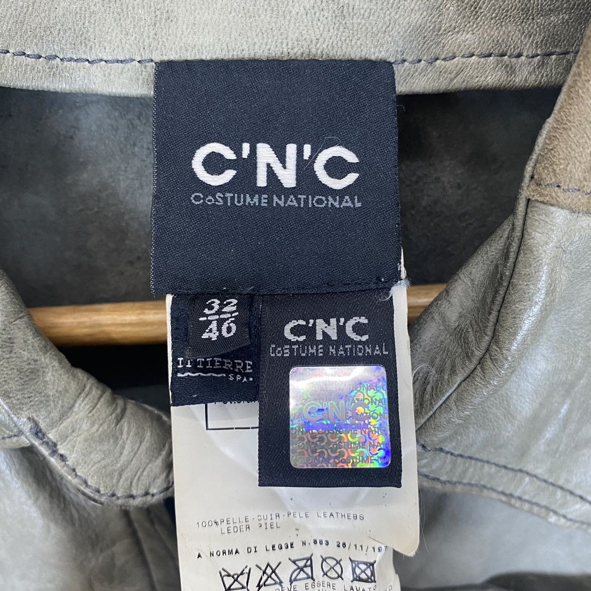 Costume National ☀️C'N'C Costume National leather jacket Size US S / EU 44-46 / 1 - 10 Thumbnail