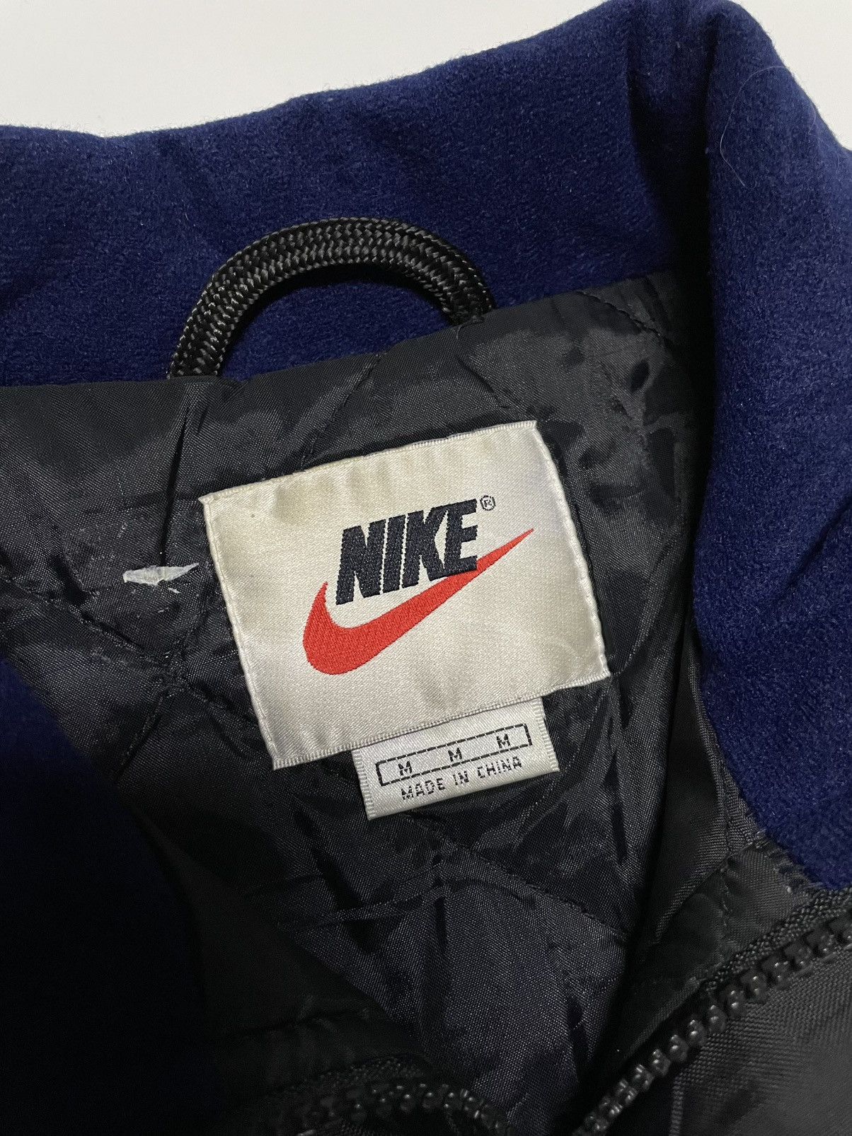 Nike × Vintage Nike 90s Heavy Halfzip Nylon Biglogo windbreaker Jacket Size US M / EU 48-50 / 2 - 9 Thumbnail