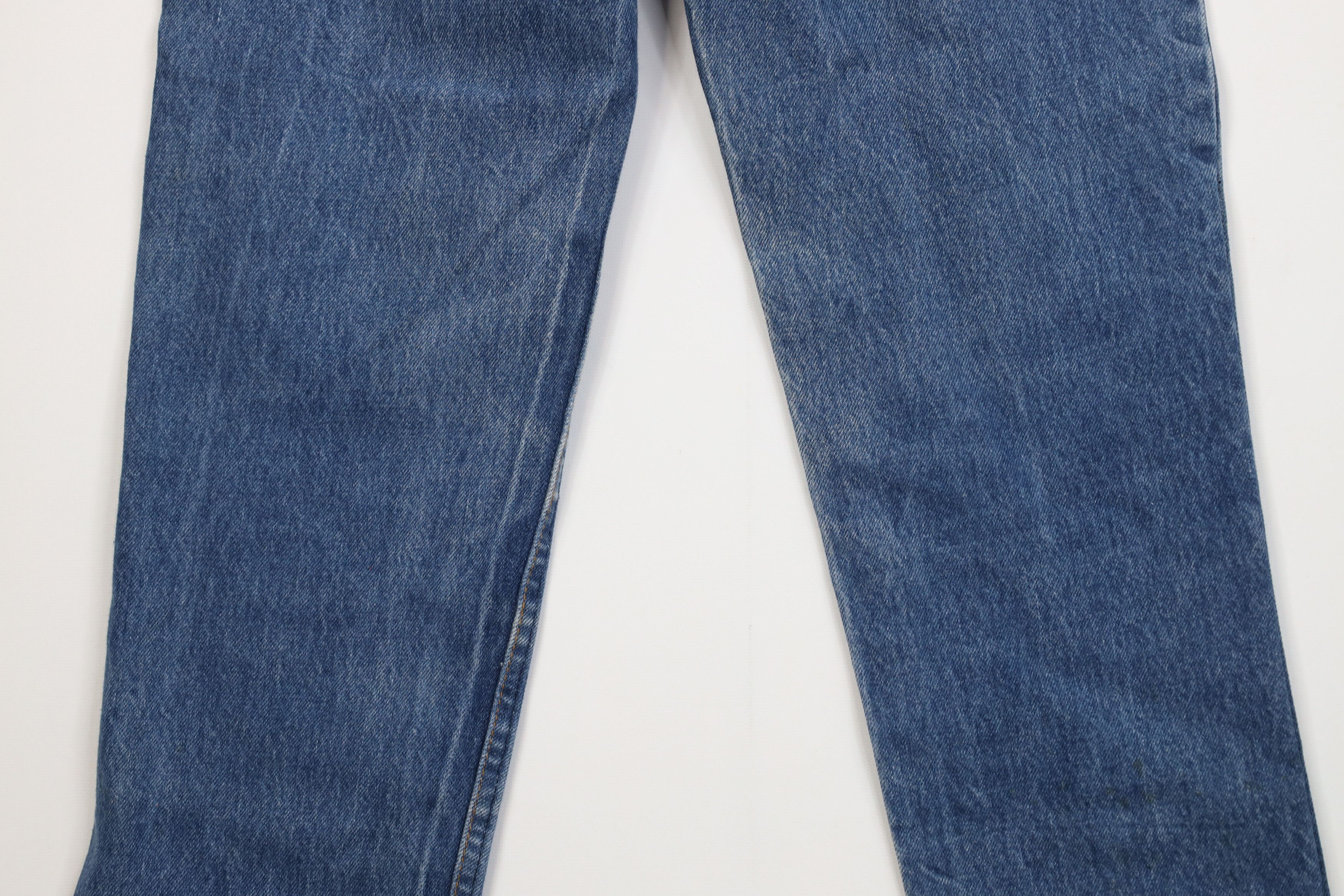 Levi's Vintage 80s Levis 706 Fit Faded Denim Jeans Blue Cotton USA Size 28" / US 6 / IT 42 - 12 Thumbnail