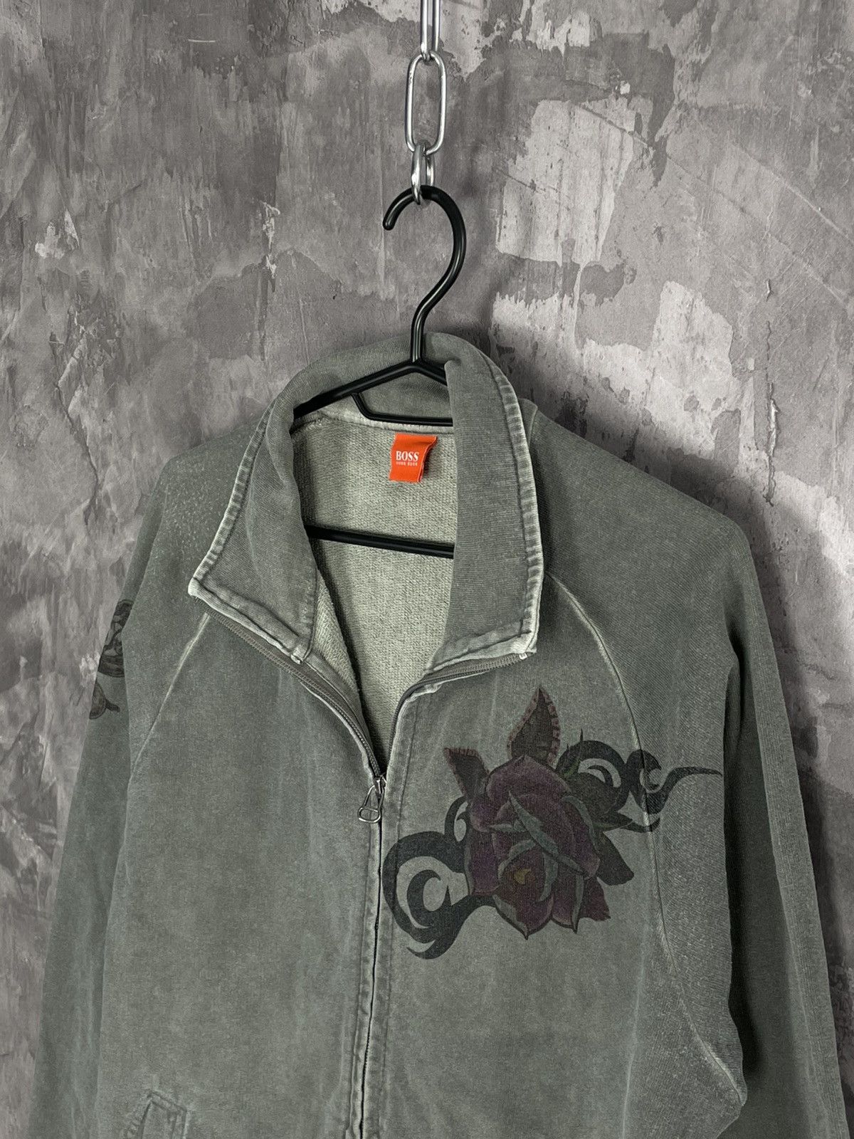 Hugo Boss × Vintage Vintage zip sweater turtleneck Hugo Boss 90s Size US L / EU 52-54 / 3 - 7 Thumbnail