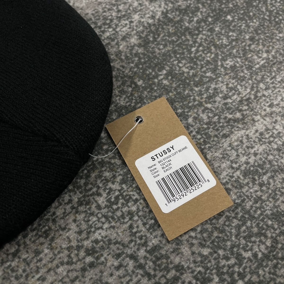 Stussy STUSSY “ BIG STOCK “ BEANIE BLACK Size ONE SIZE - 3 Thumbnail