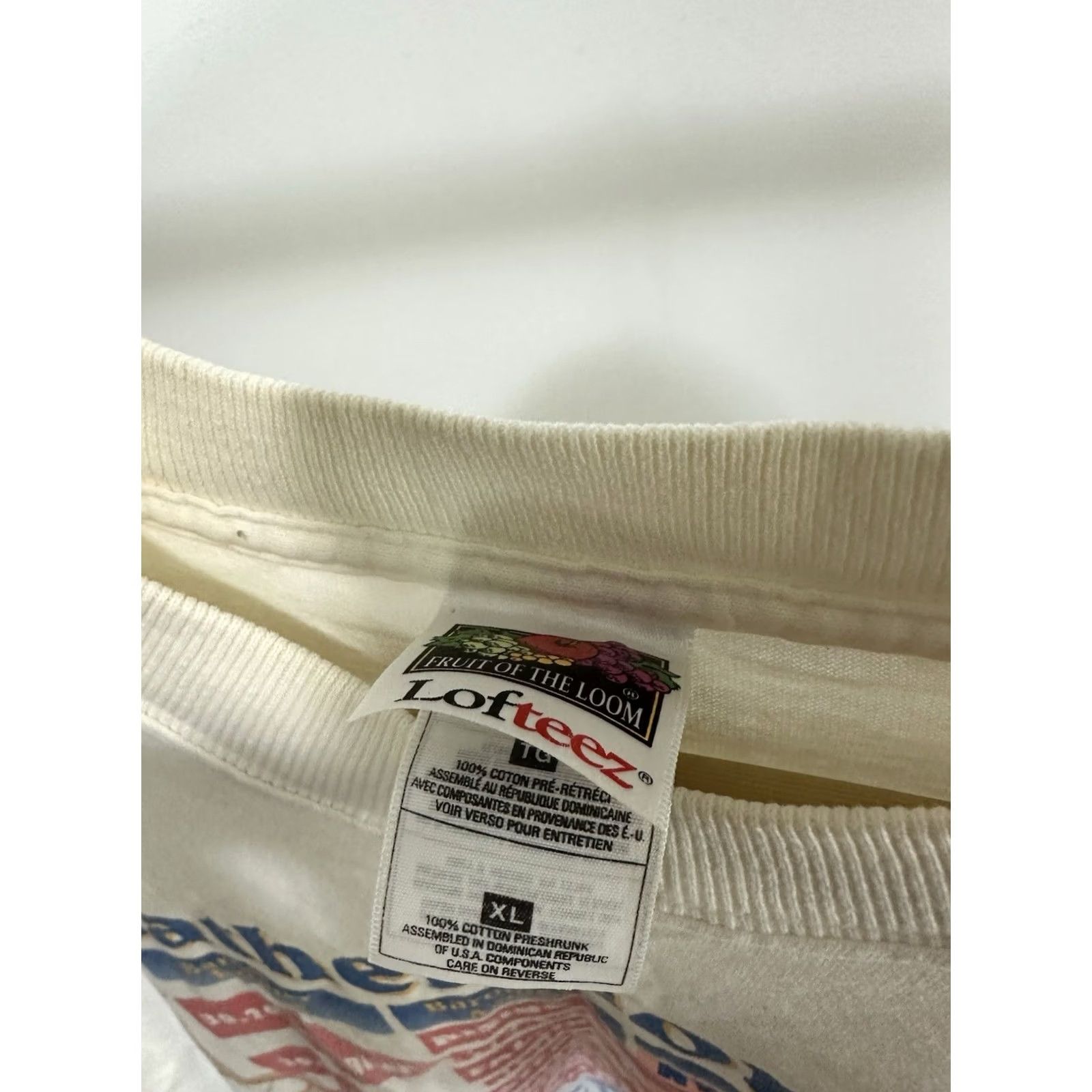 Fruit Of The Loom VTG 90s Weather Forecaster News Anchor Meteorologists Journalist T-Shirt XL White Mens Shirt Weather Forecaster News Anchor XL White VTG 90s T-Shirt Size US XL / EU 56 / 4 - 4 Thumbnail