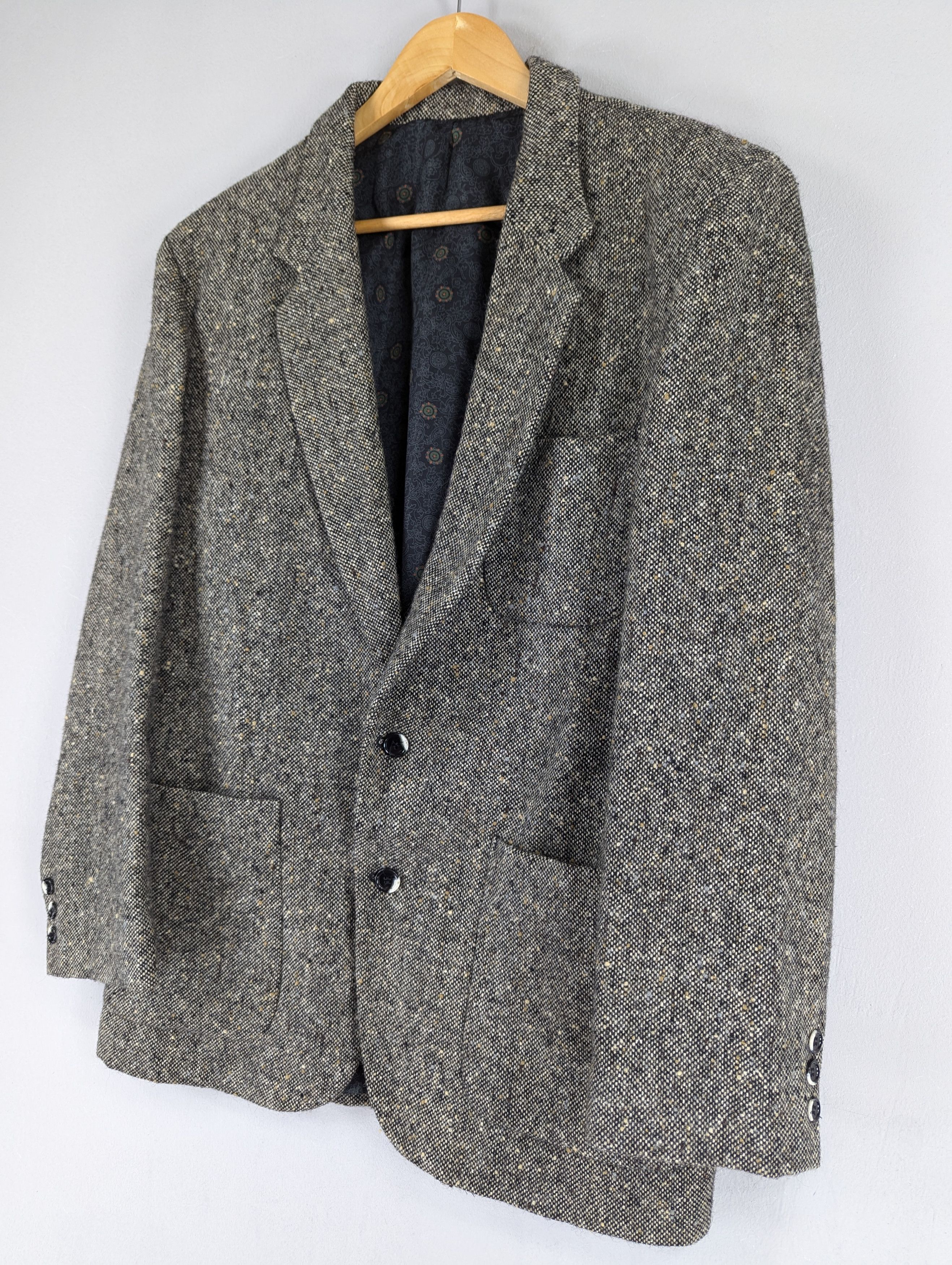 Designer × Vintage × Wrangler Vintage Casey Jones By Wrangler Wool Blazer Jacket Size US L / EU 52-54 / 3 - 2 Thumbnail