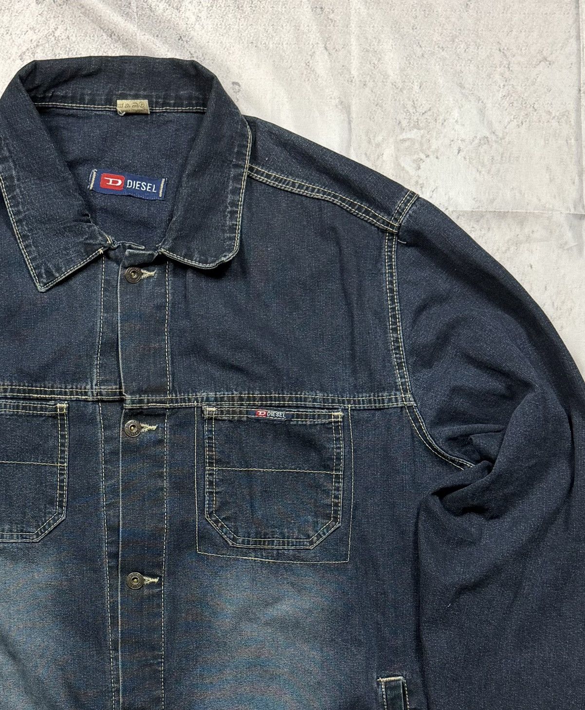 Diesel Diesel vintage denim jacket Size US XL / EU 56 / 4 - 2 Thumbnail