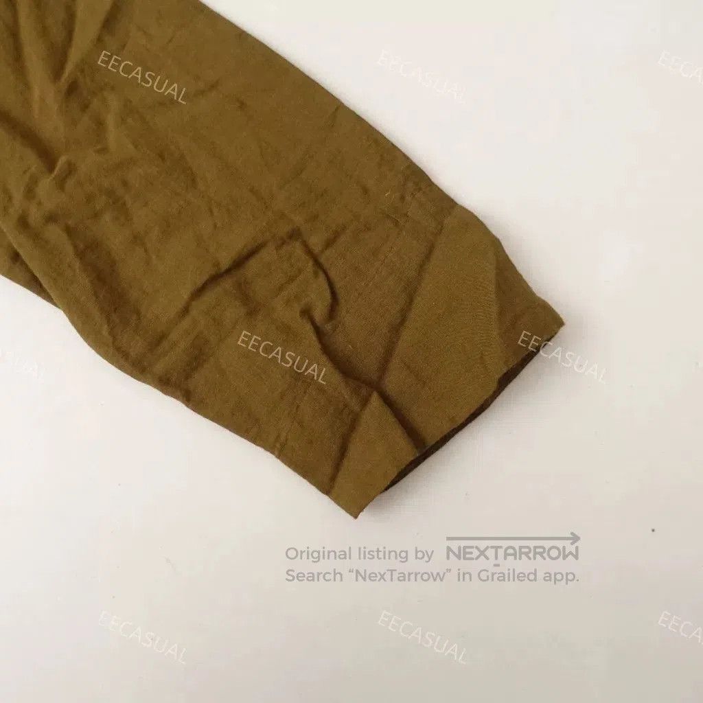 Pas de Calais Olive Green Plant. Size XS / US 0-2 / IT 36-38 - 5 Thumbnail