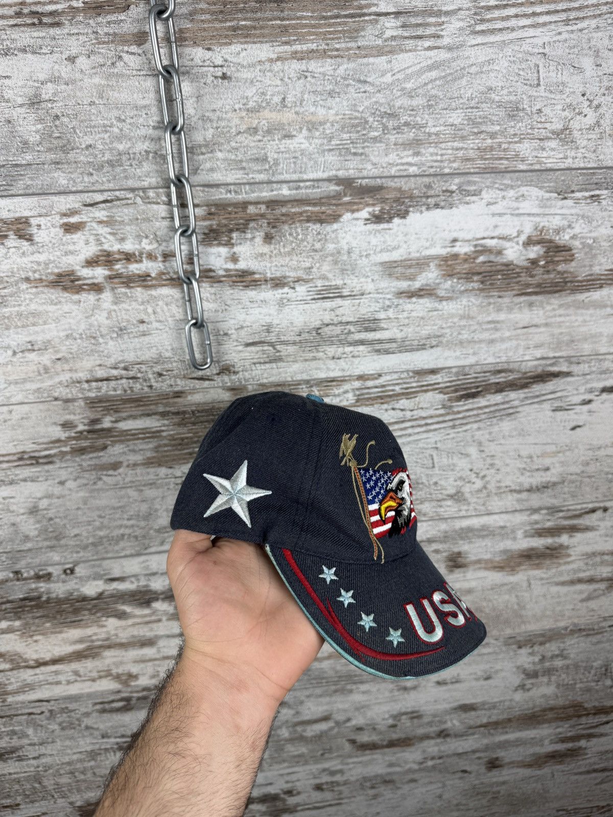 Vintage Mens Vintage USA cap hats Harley Davidson style Size ONE SIZE - 3 Thumbnail