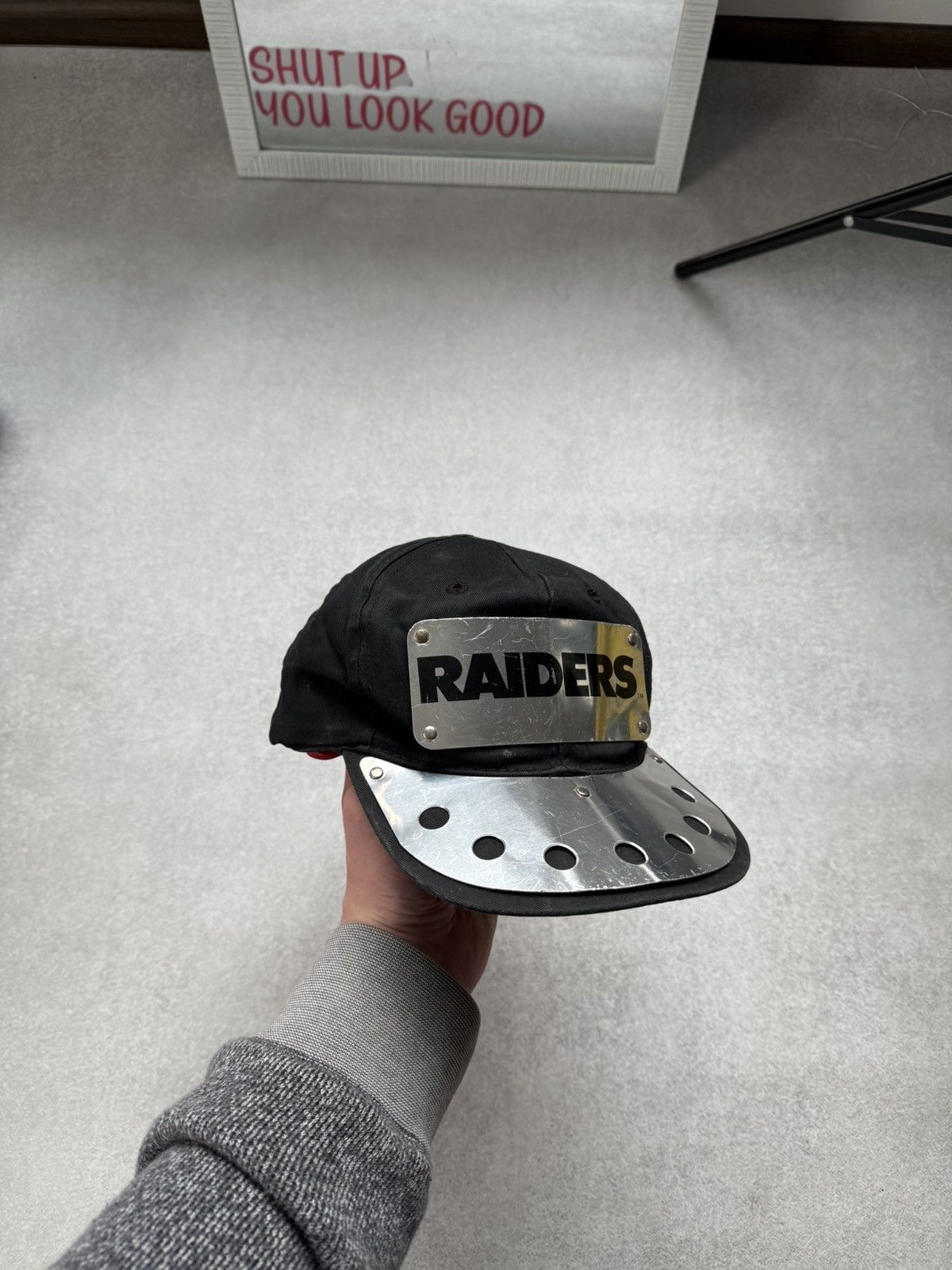 NFL Oakland Raiders Los Angeles NFL Vintage Baseball Cap 90s Size ONE SIZE - 3 Thumbnail
