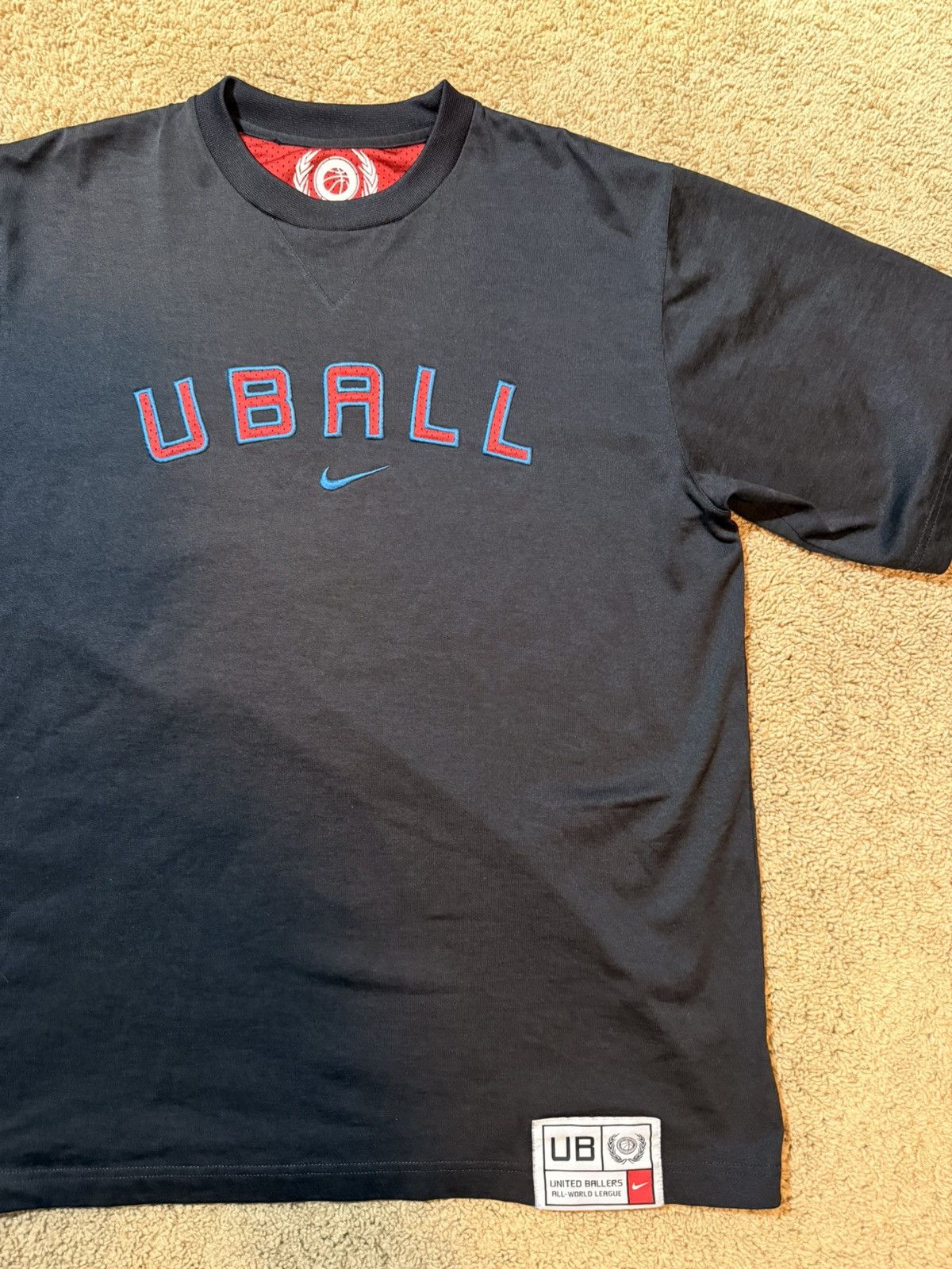 Nike y2k Nike United Ballers UBALL center swoosh Jersey Size XL Size US XL / EU 56 / 4 - 2 Thumbnail