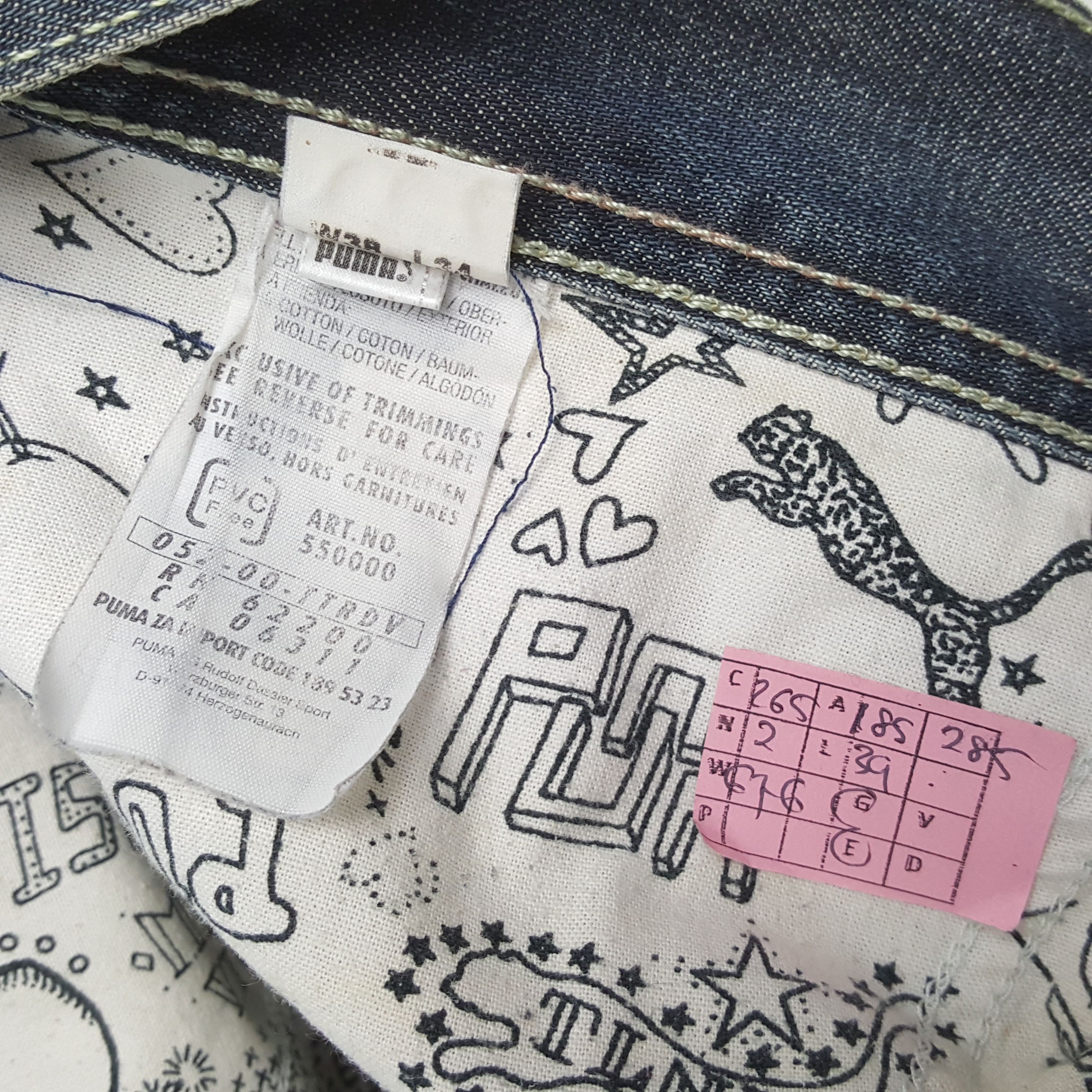 Evisu EVISU x PUMA Fashion Style Custom Daicock Jeans Size US 37 - 13 Thumbnail