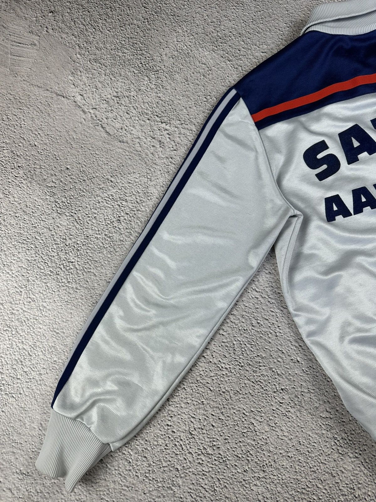 Adidas × Vintage Vintage Adidas Germany Olympic Zip Hoodie Soccer Jersey 90s Size US S / EU 44-46 / 1 - 12 Thumbnail