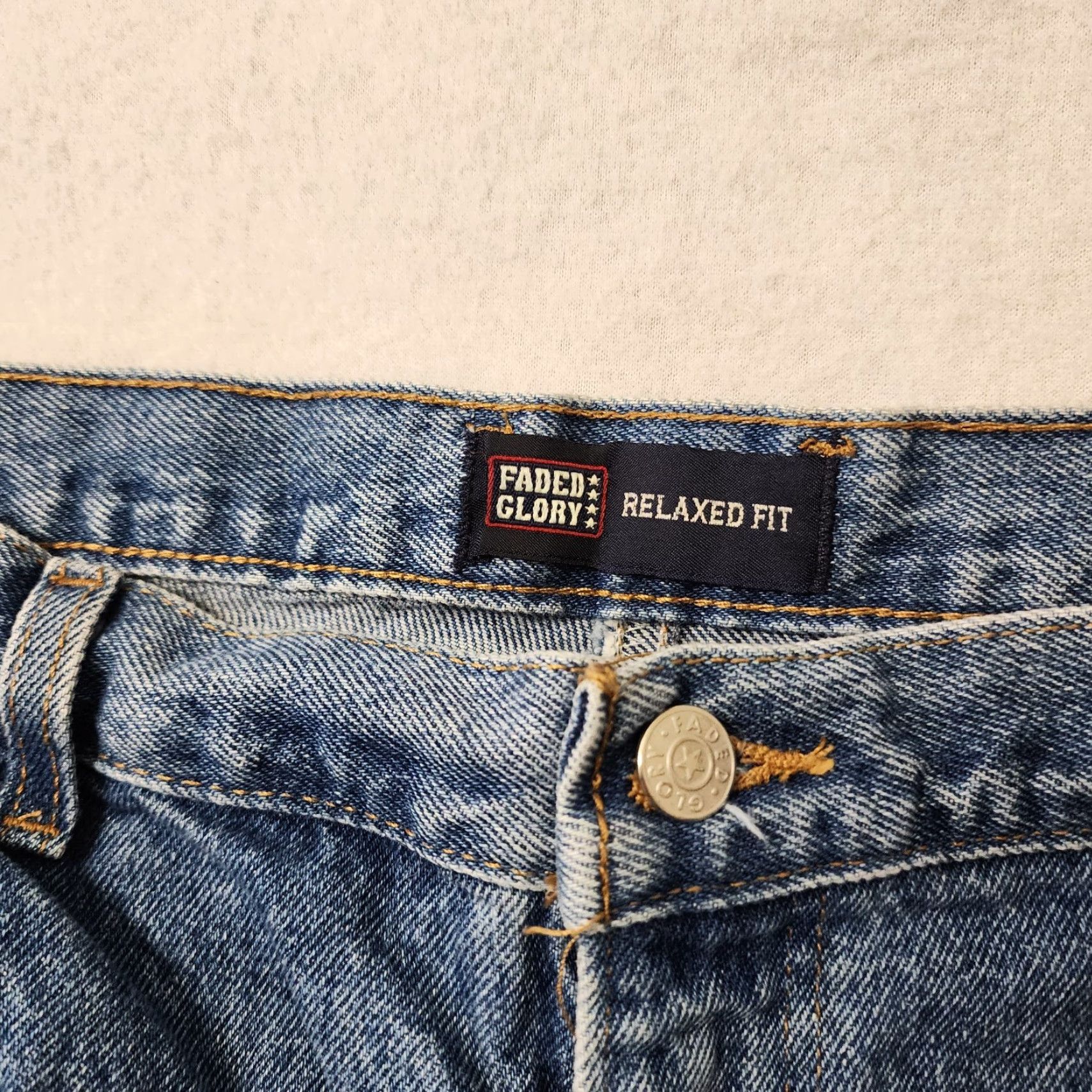 Faded Glory VINTAGE Faded Glory Baggy Jorts Mens 40 Blue Shorts Skater Y2k Relaxed Blue 90s Mens Size US 40 / EU 56 - 4 Thumbnail