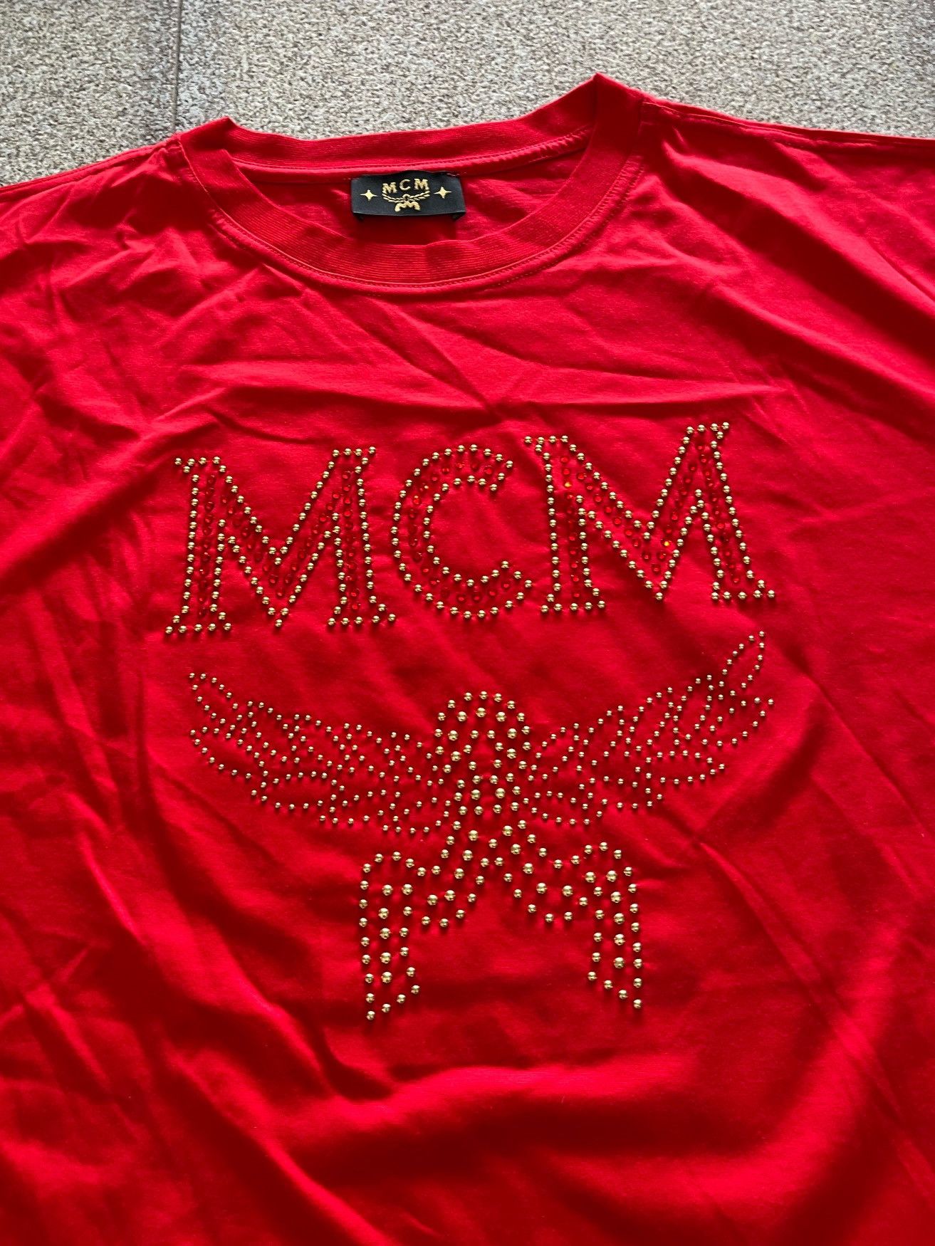 MCM MCM T-Shirt Size XLarge big logo Size US XL / EU 56 / 4 - 2 Thumbnail