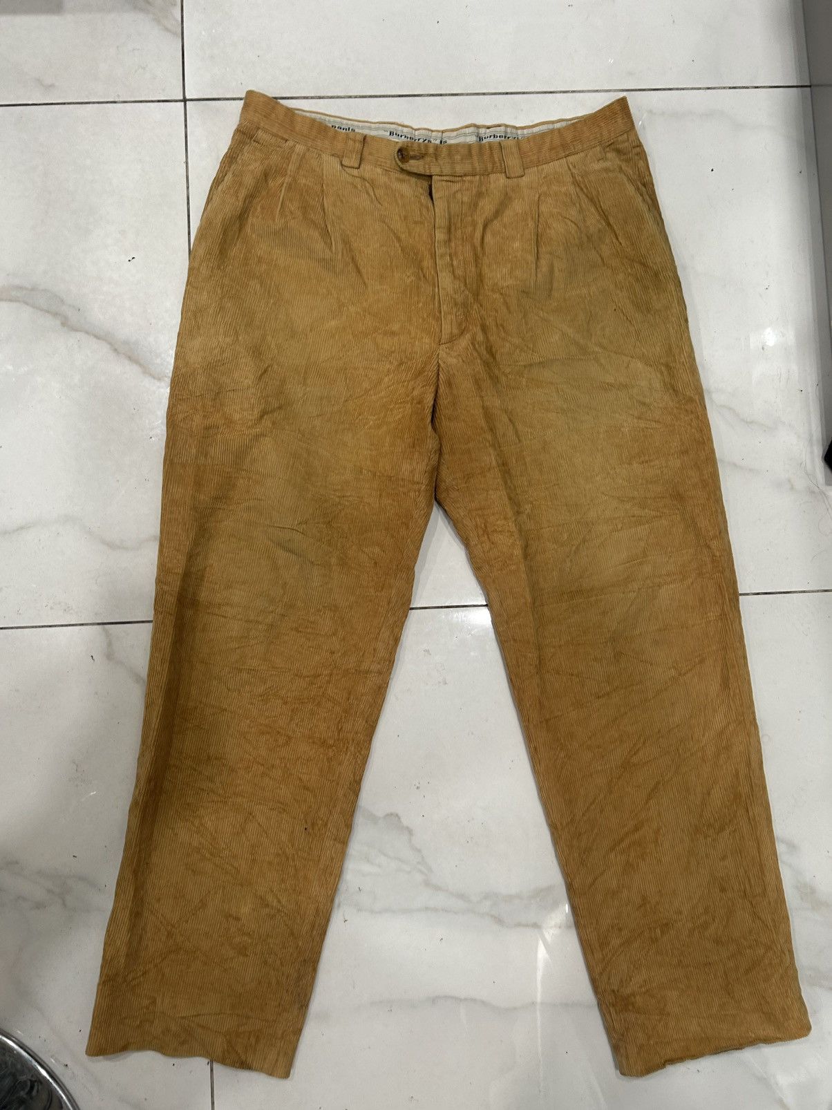 Burberry Vintage Burberry Leisure Pant Corduroy EU 46 Size US 36 / EU 52 - 1 Thumbnail