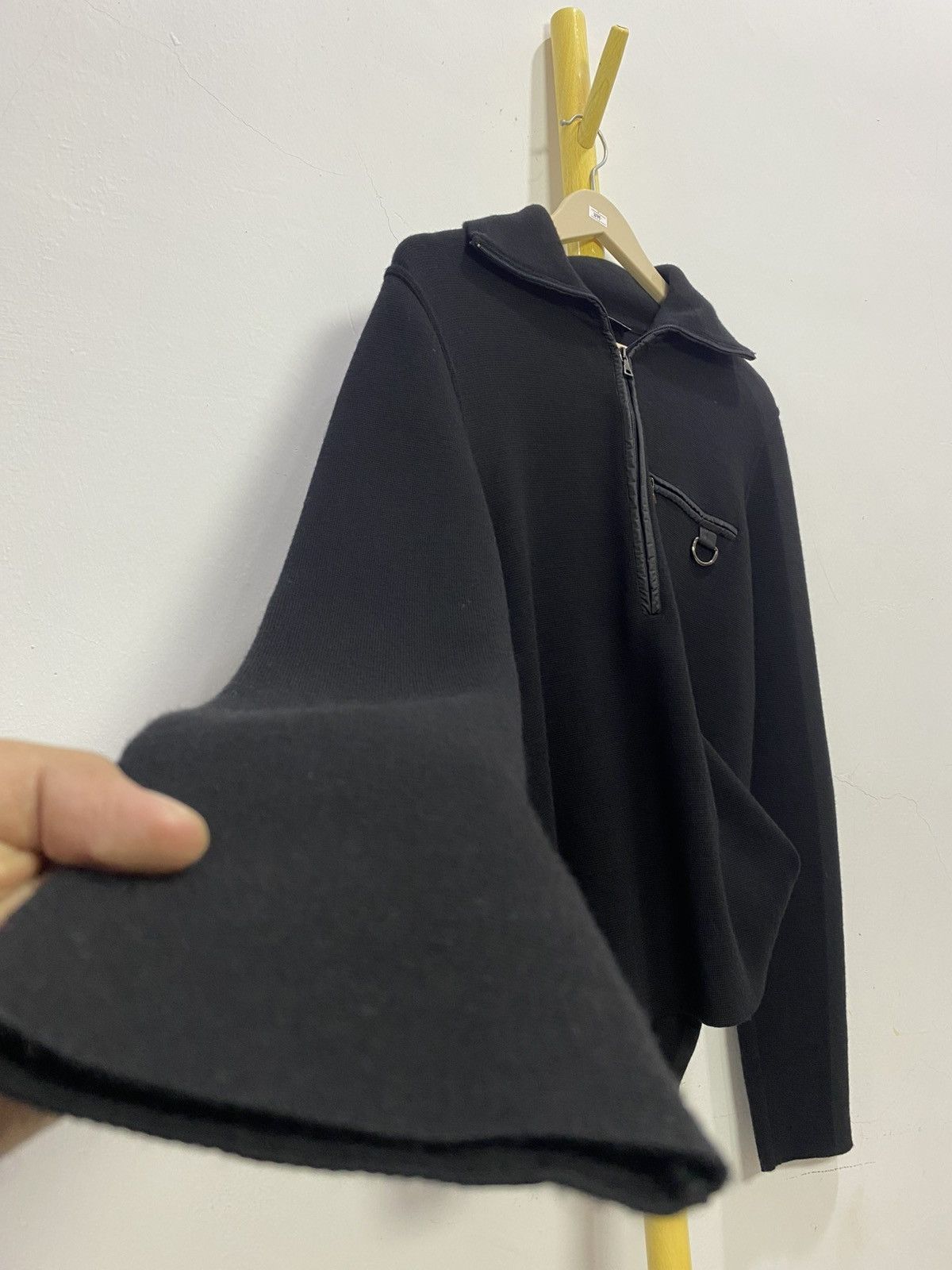 Prada VINTAGE Y2K PRADA SWEATER . PULL OVER . HALF ZIPPER Size US M / EU 48-50 / 2 - 7 Thumbnail