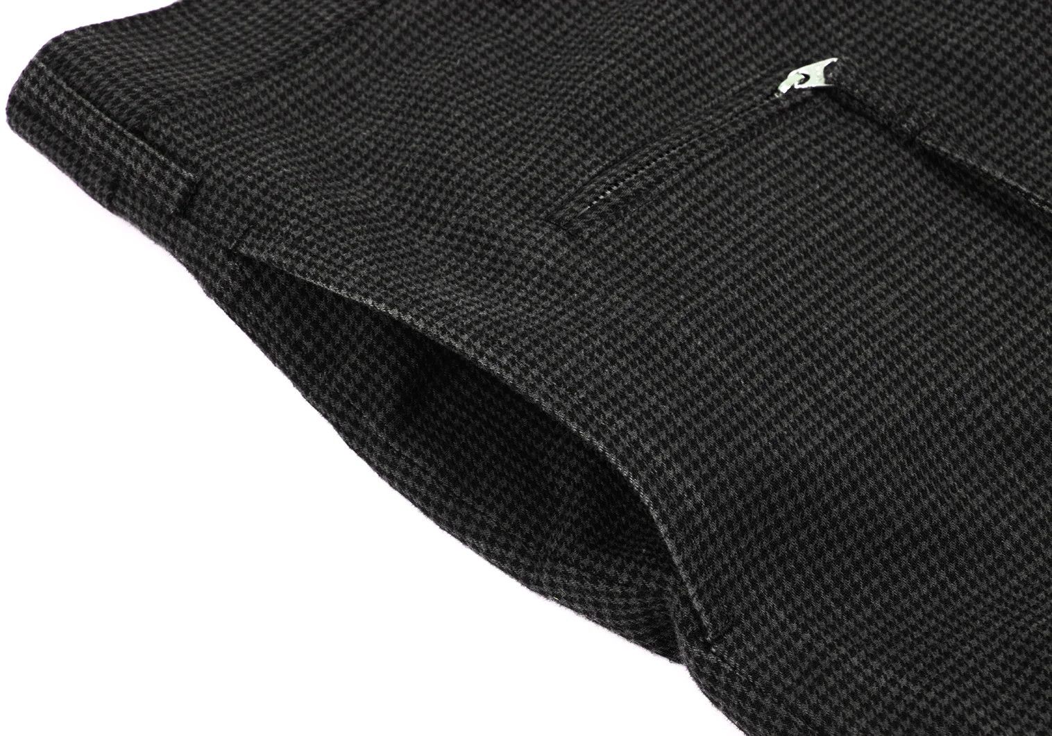 Yohji Yamamoto Yohji Yamamoto Cotton Houndstooth Pants Charcoal Size US 32 / EU 48 - 8 Thumbnail