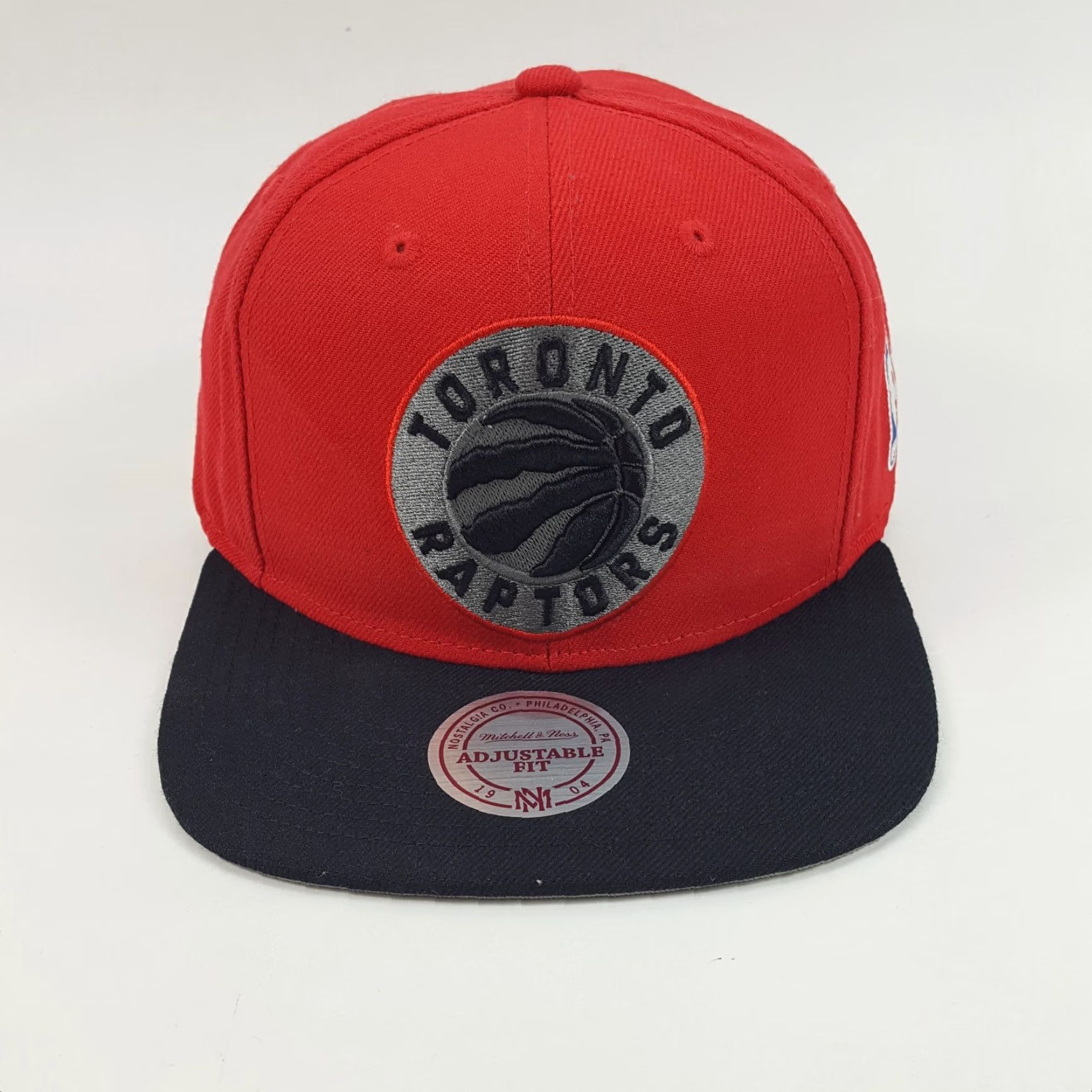 Mitchell & Ness VINTAGE Mitchell & Ness Toronto Raptors Snapback Cap Hat - Red - Adjustable - 90s - Mens Size ONE SIZE - 2 Thumbnail