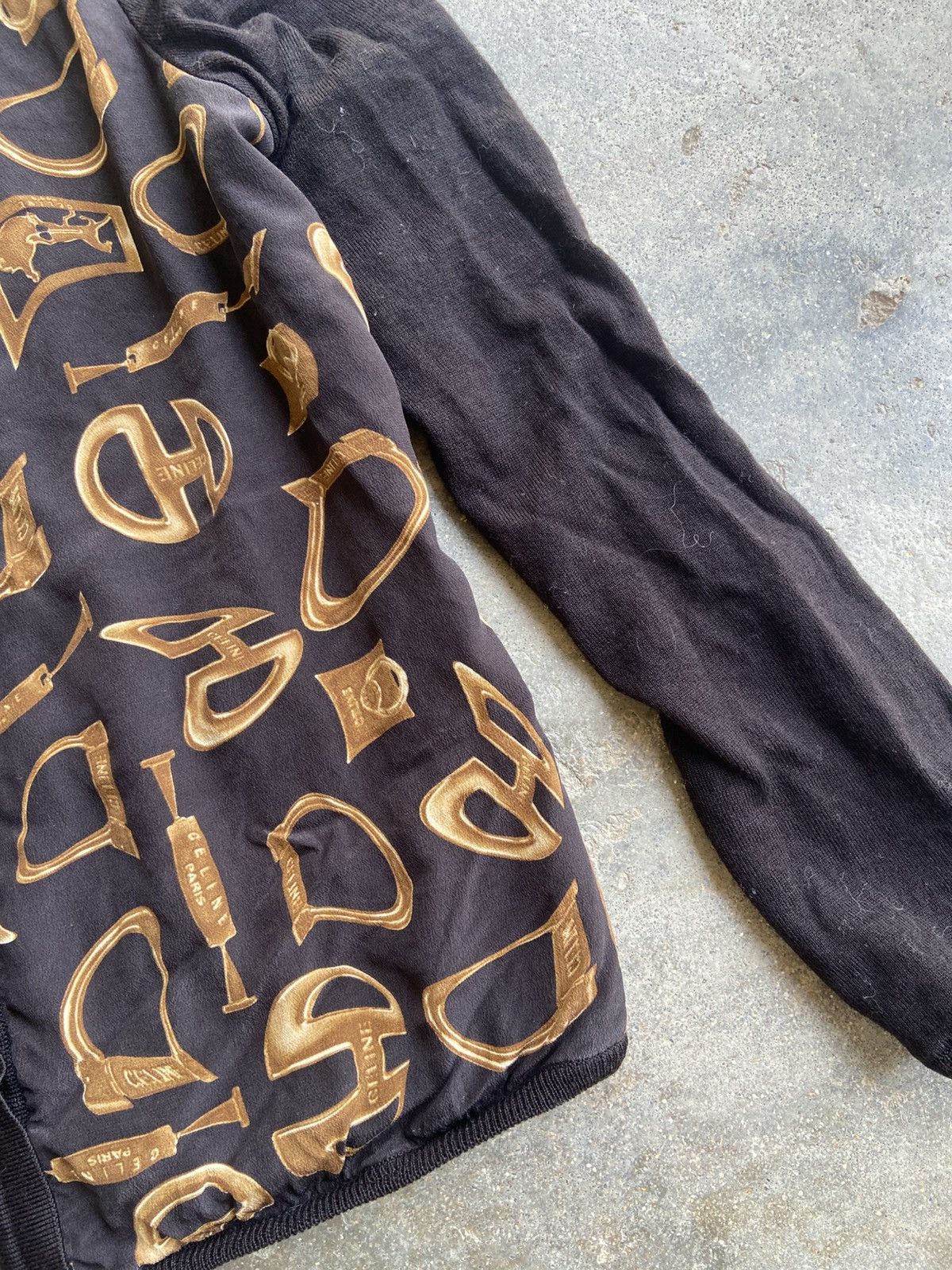 Celine CELINE BAROQUE MONOGRAM CARDIGAN Size S / US 4 / IT 40 - 5 Thumbnail