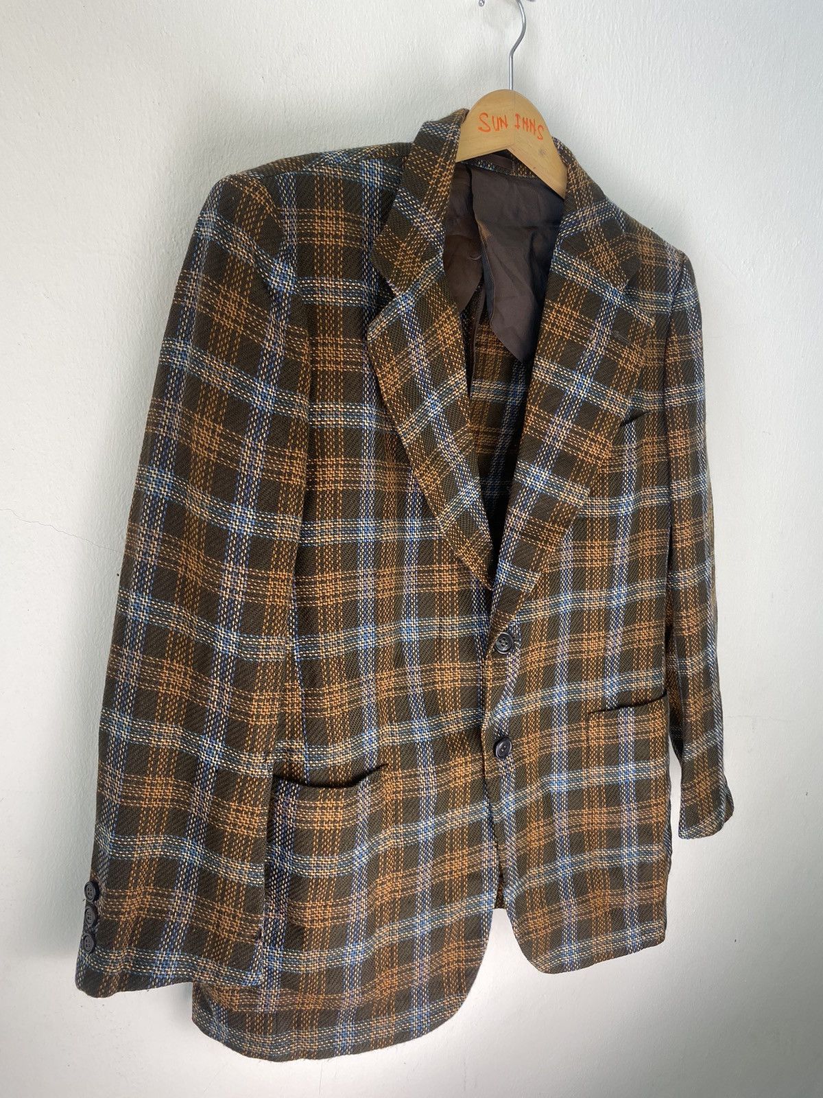 Japanese Brand × Lanvin × Vintage Vtg Lanvin Paris blazer Jacket Rare Colour Size US M / EU 48-50 / 2 - 3 Thumbnail