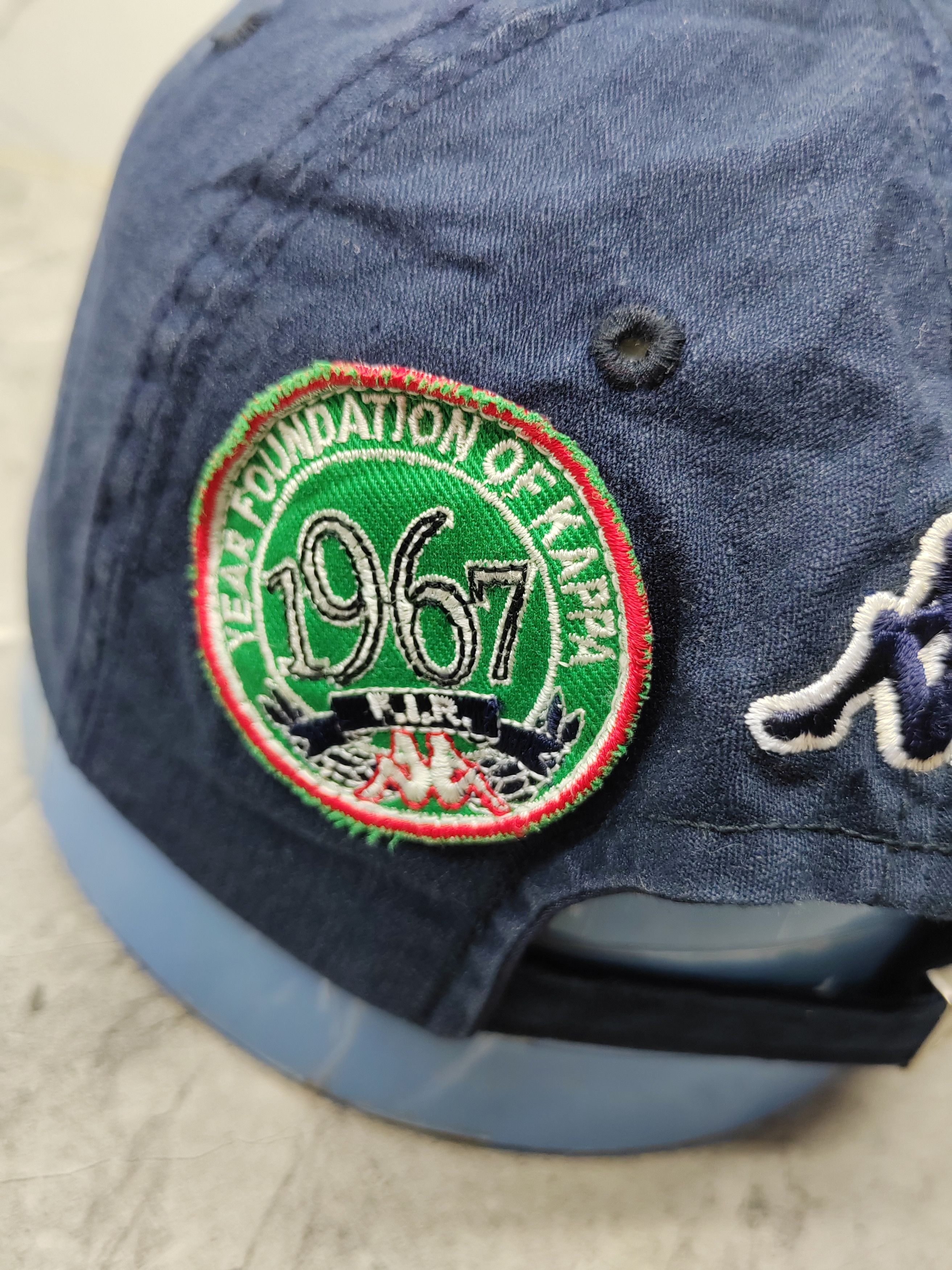 Kappa Vintage KAPPA Sample Distressed Style Cap Hat Size ONE SIZE - 5 Thumbnail