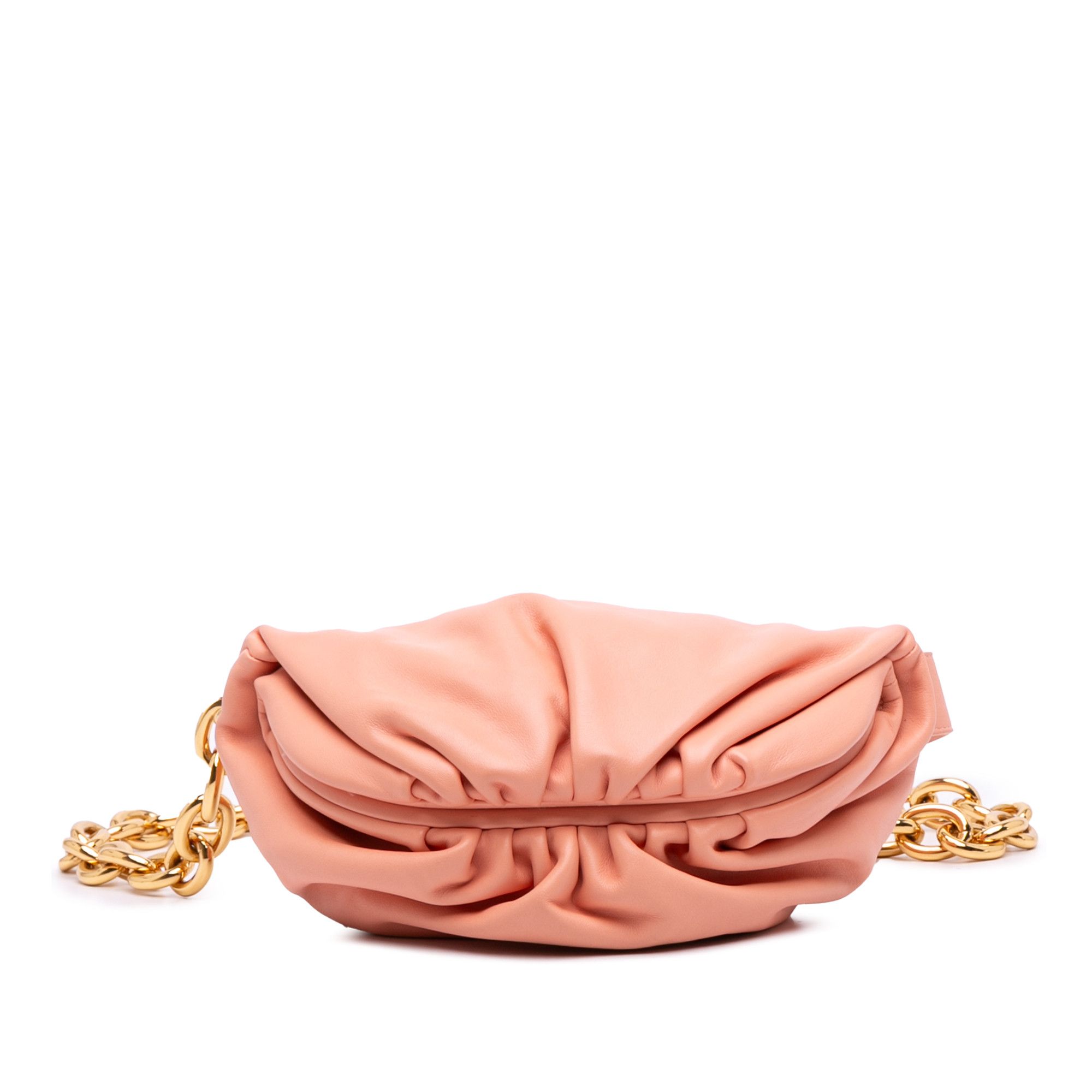 Bottega Veneta Bottega Veneta Lambskin Belt Chain Pouch Size ONE SIZE - 1 Thumbnail