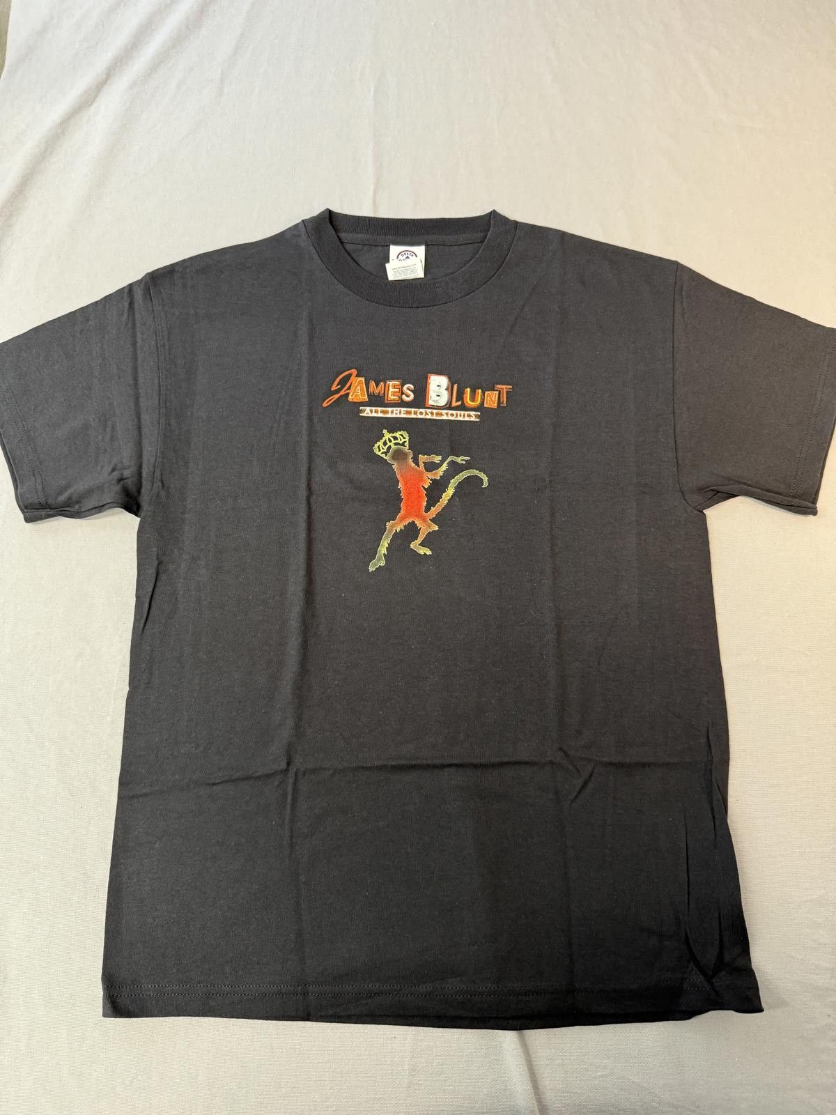 Designer James Blunt T-shirt Tour 2008 All The Lost Souls Tee - M Size US M / EU 48-50 / 2 - 1 Thumbnail